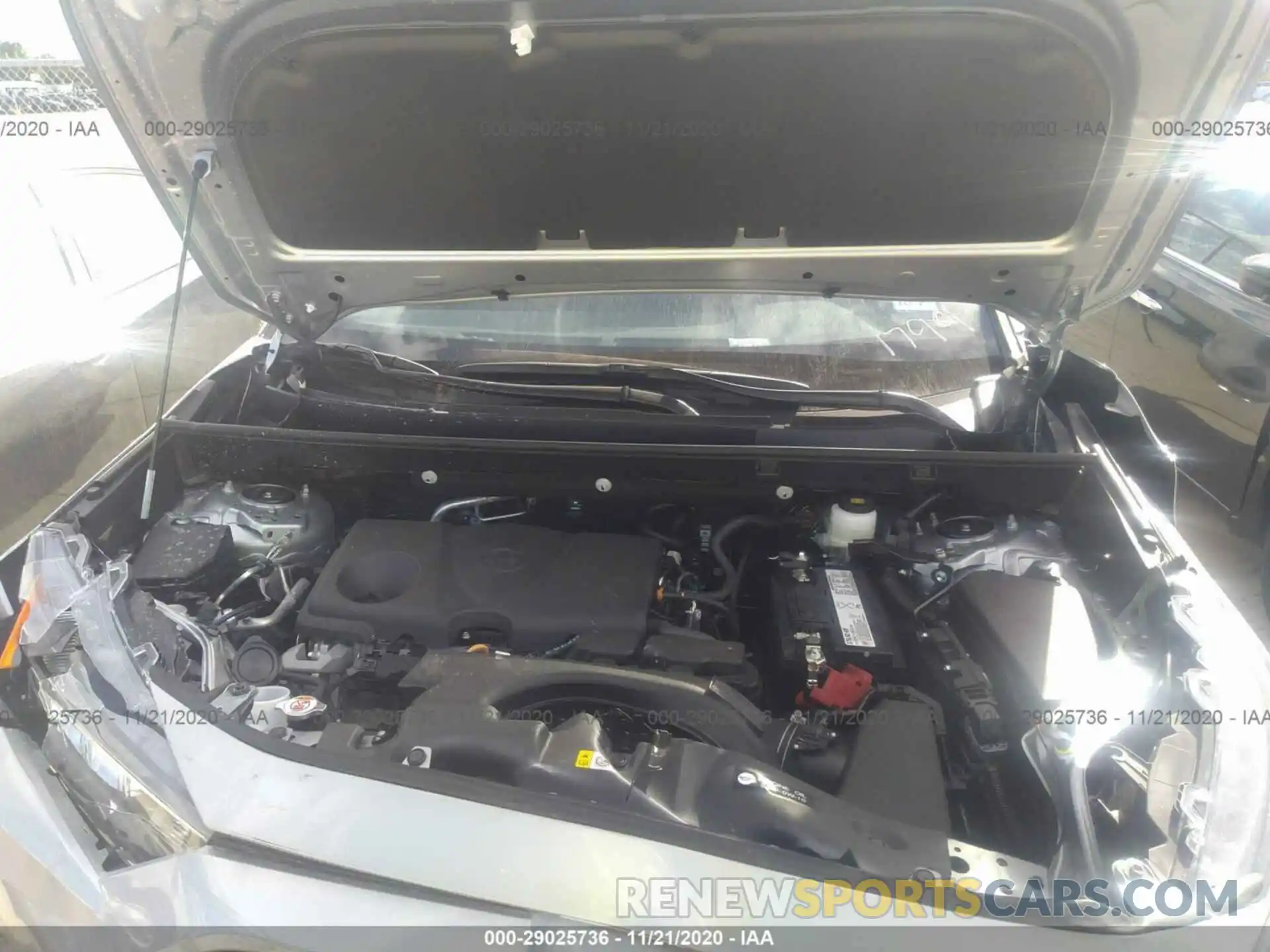 10 Фотография поврежденного автомобиля 2T3W1RFV1MW111799 TOYOTA RAV4 2021