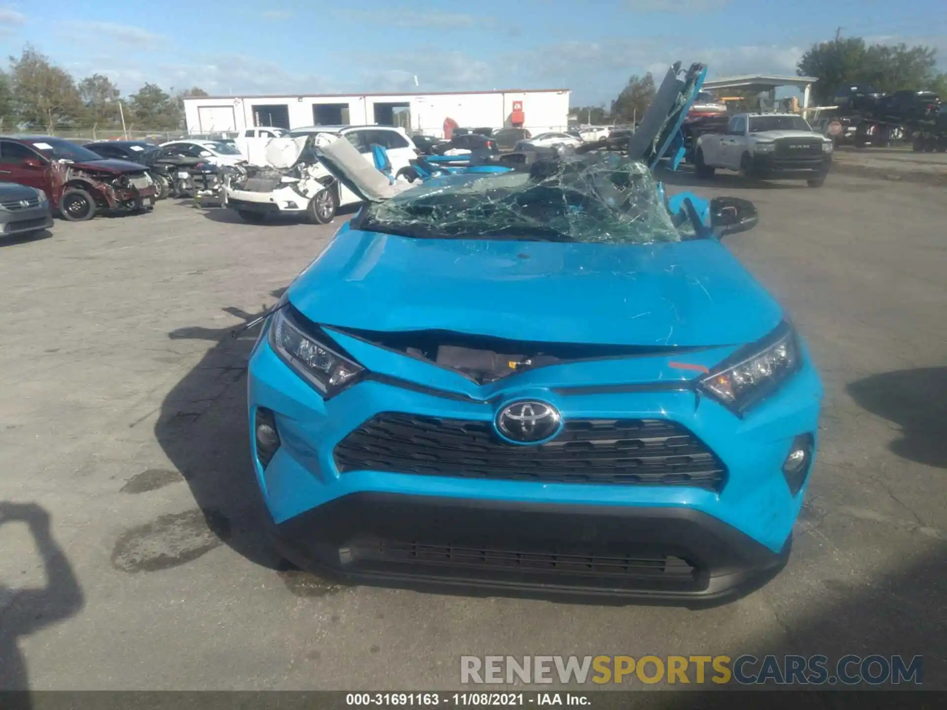 6 Photograph of a damaged car 2T3W1RFV1MW113150 TOYOTA RAV4 2021