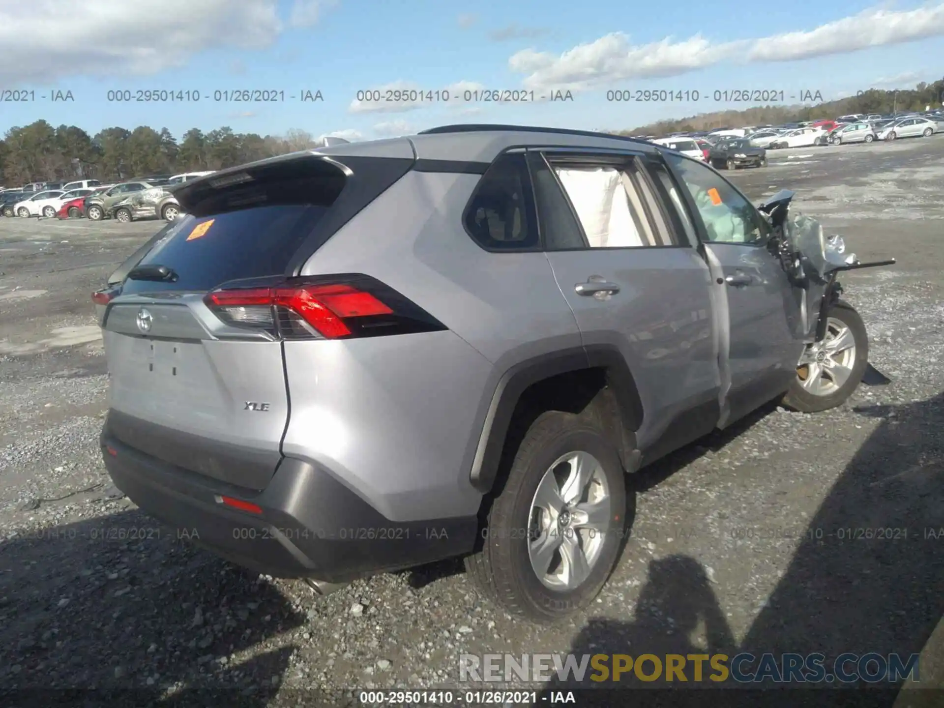 4 Photograph of a damaged car 2T3W1RFV1MW114945 TOYOTA RAV4 2021