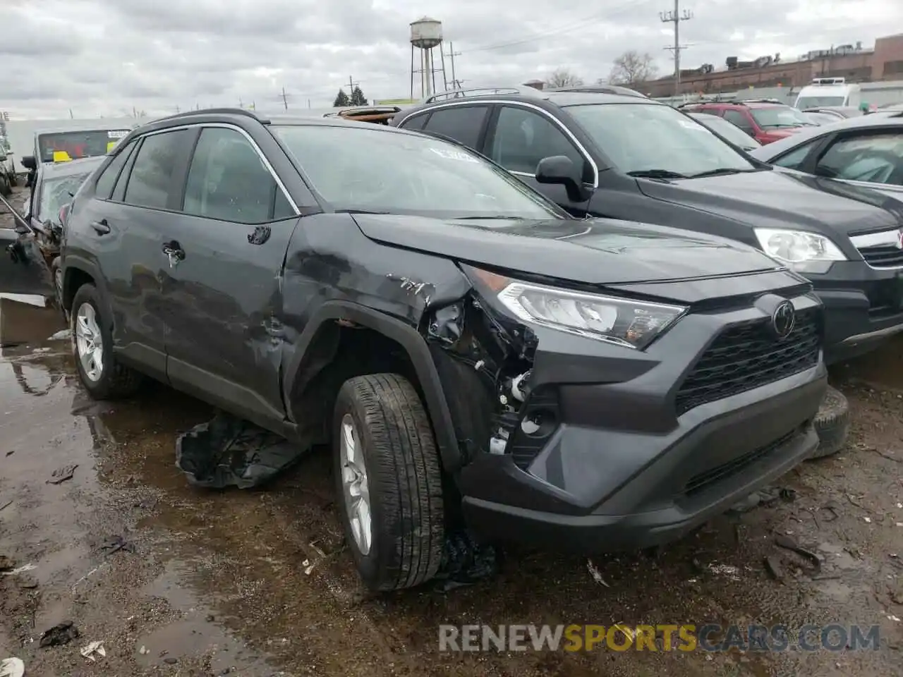 1 Photograph of a damaged car 2T3W1RFV1MW119305 TOYOTA RAV4 2021