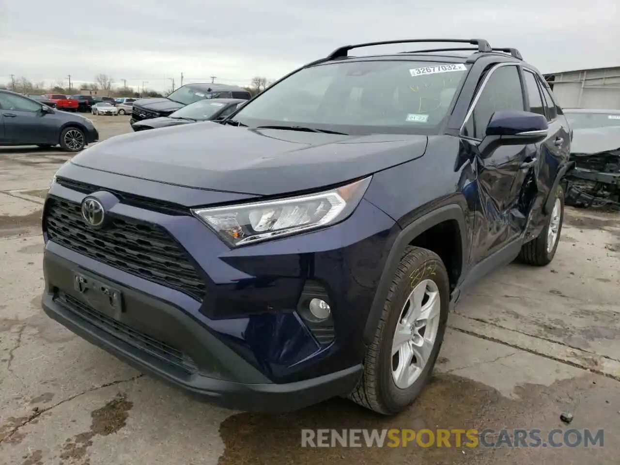 2 Photograph of a damaged car 2T3W1RFV1MW121278 TOYOTA RAV4 2021