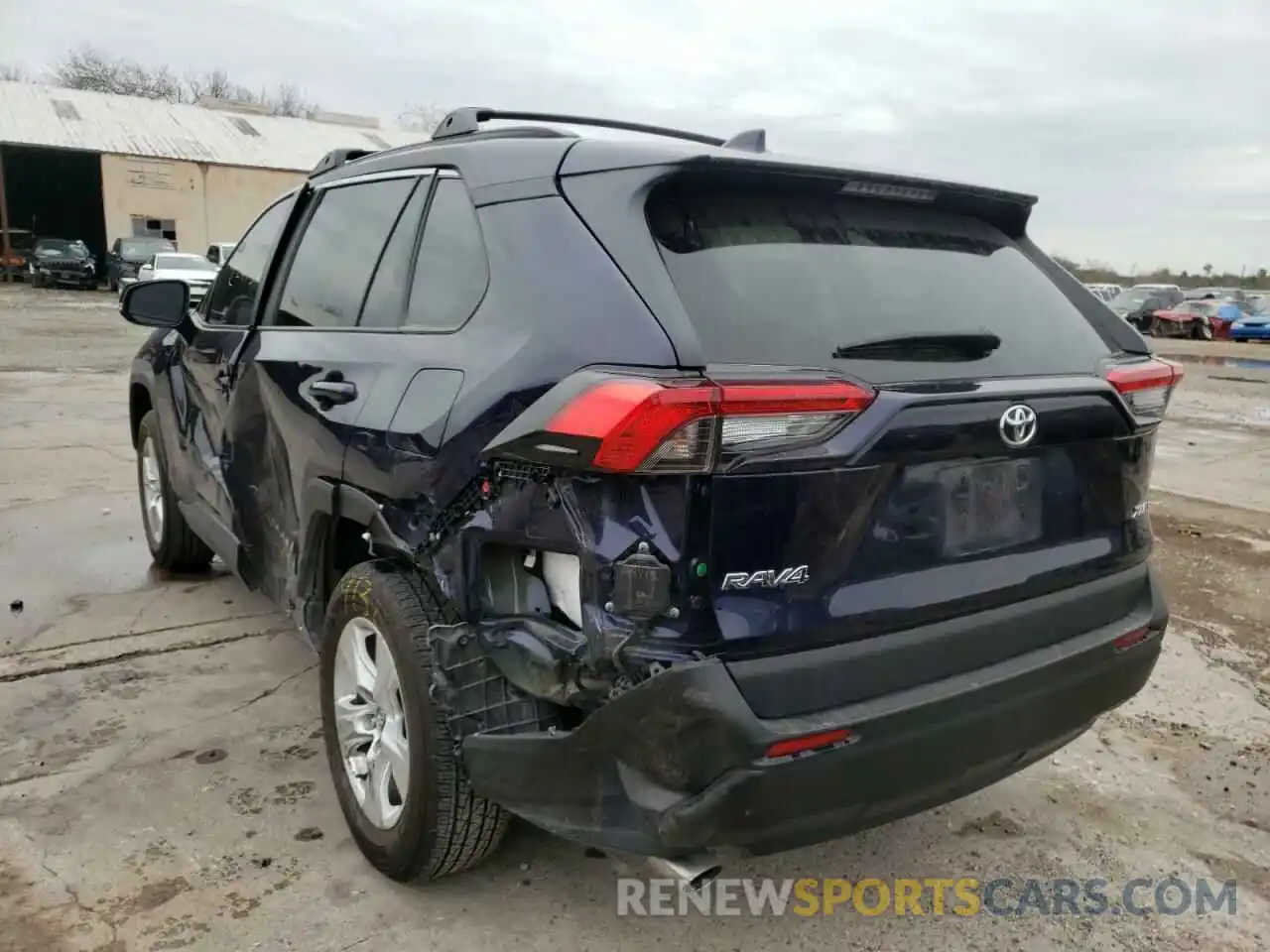 3 Photograph of a damaged car 2T3W1RFV1MW121278 TOYOTA RAV4 2021