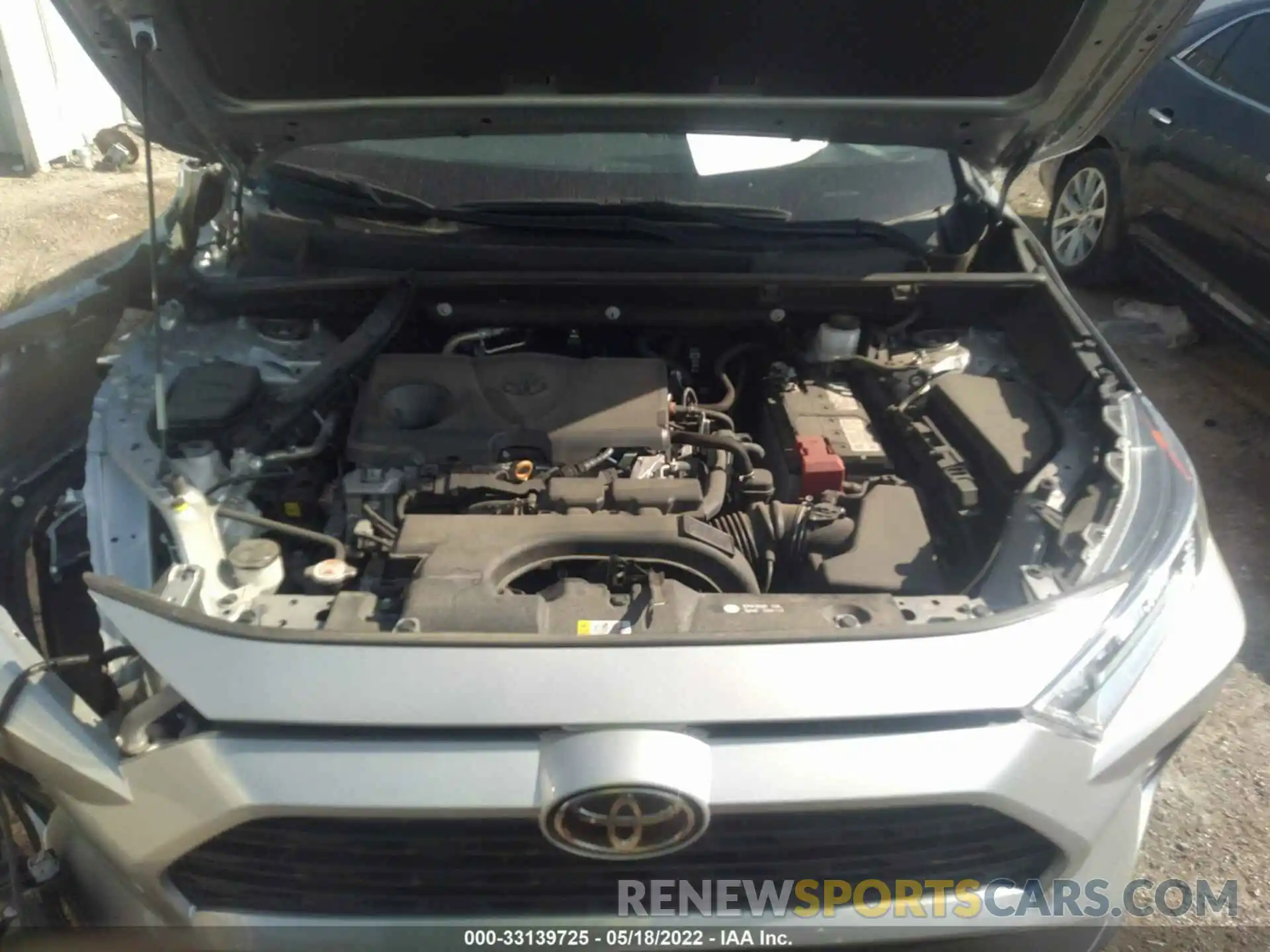 10 Фотография поврежденного автомобиля 2T3W1RFV1MW127744 TOYOTA RAV4 2021