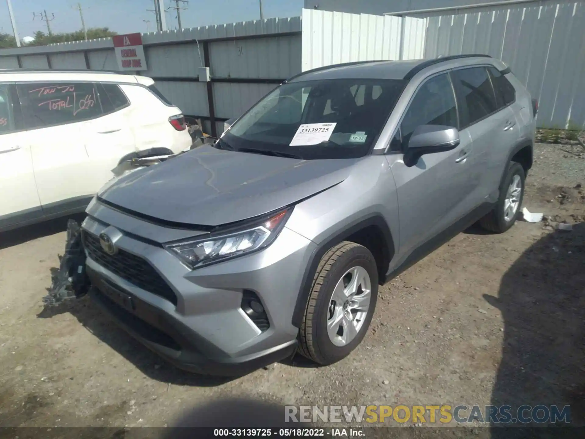 2 Фотография поврежденного автомобиля 2T3W1RFV1MW127744 TOYOTA RAV4 2021