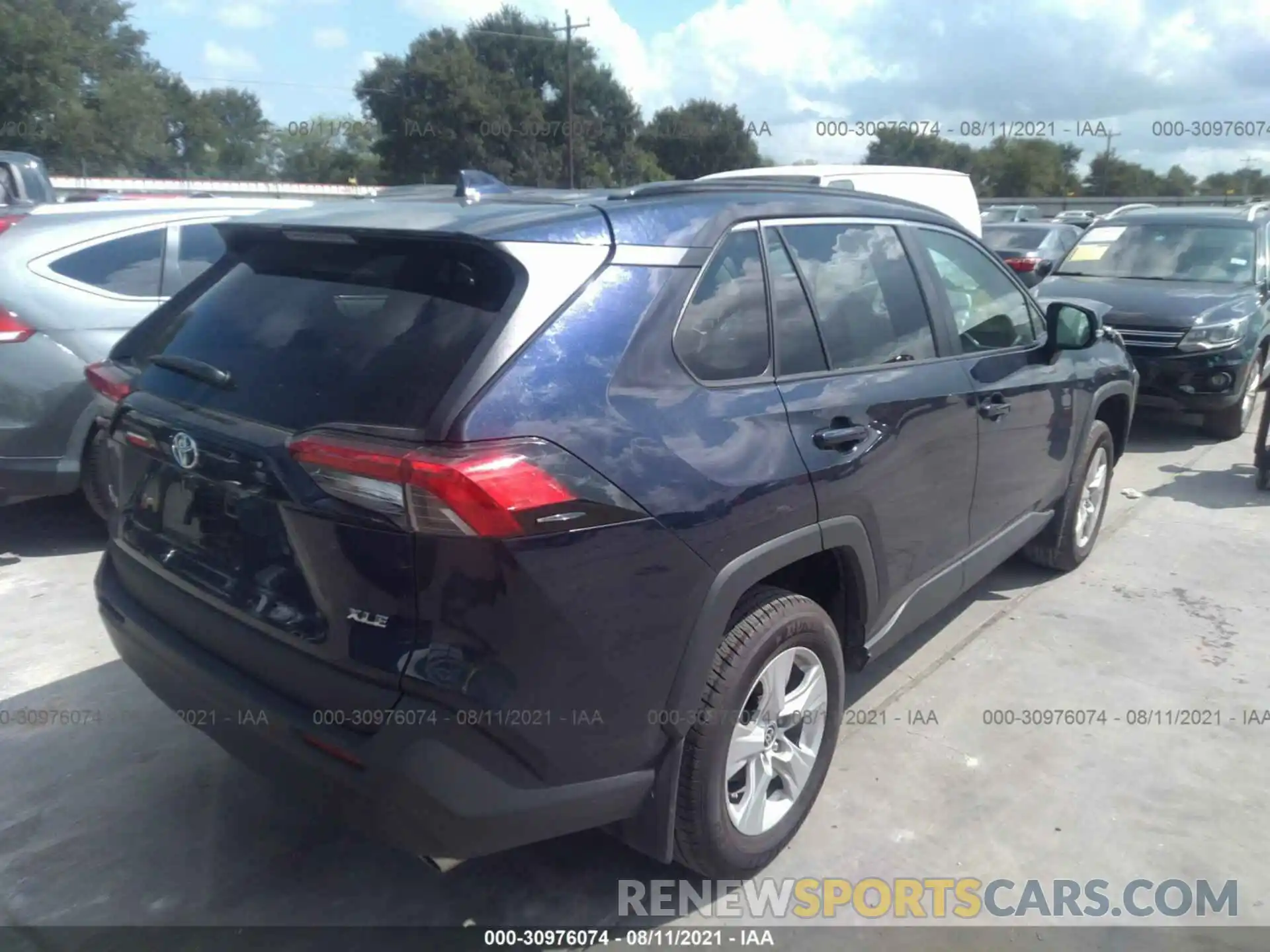 4 Photograph of a damaged car 2T3W1RFV1MW128649 TOYOTA RAV4 2021