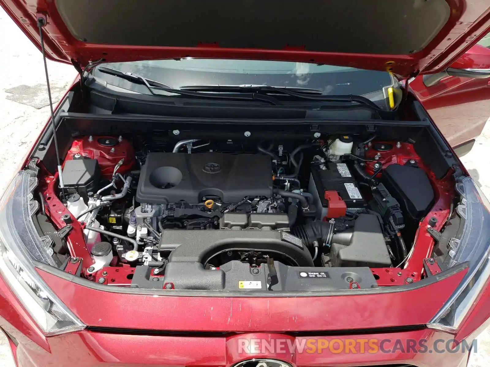 7 Фотография поврежденного автомобиля 2T3W1RFV1MW139960 TOYOTA RAV4 2021