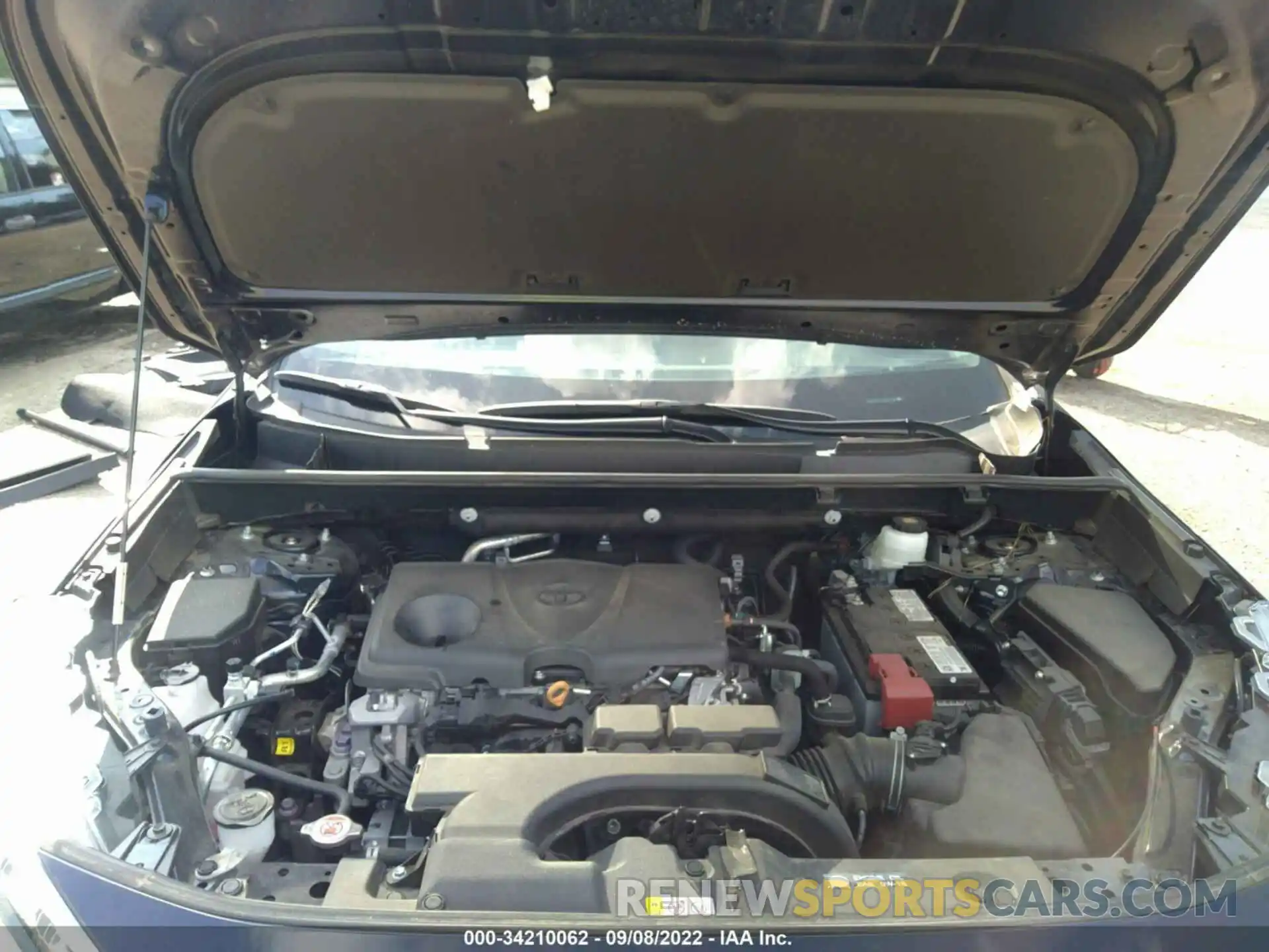 10 Фотография поврежденного автомобиля 2T3W1RFV1MW140980 TOYOTA RAV4 2021