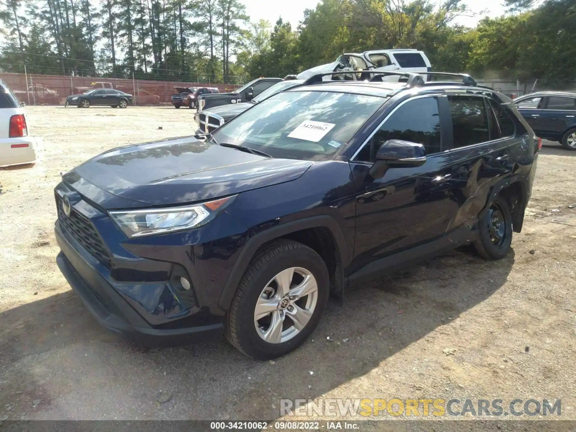 2 Фотография поврежденного автомобиля 2T3W1RFV1MW140980 TOYOTA RAV4 2021