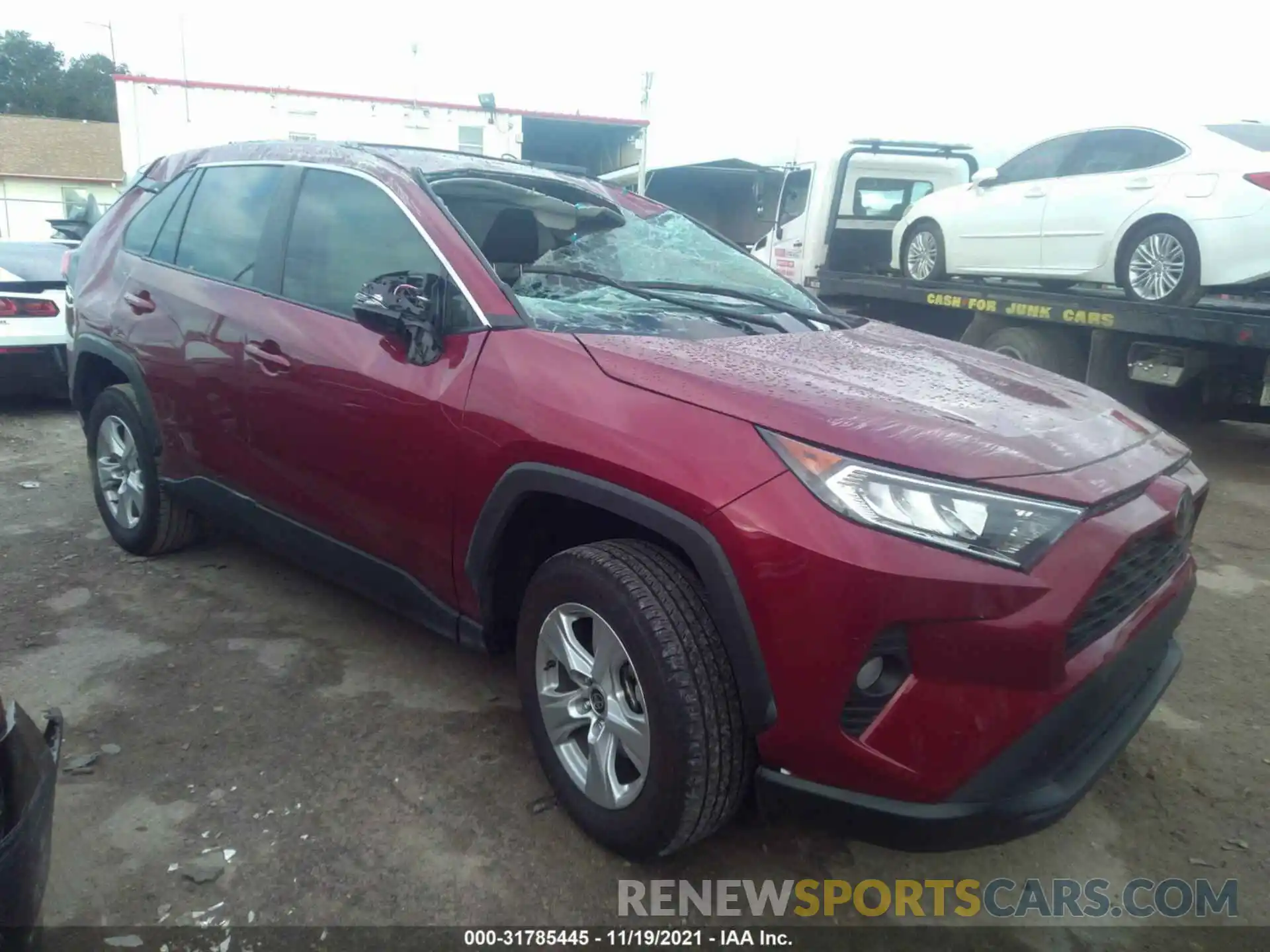 1 Фотография поврежденного автомобиля 2T3W1RFV1MW145208 TOYOTA RAV4 2021