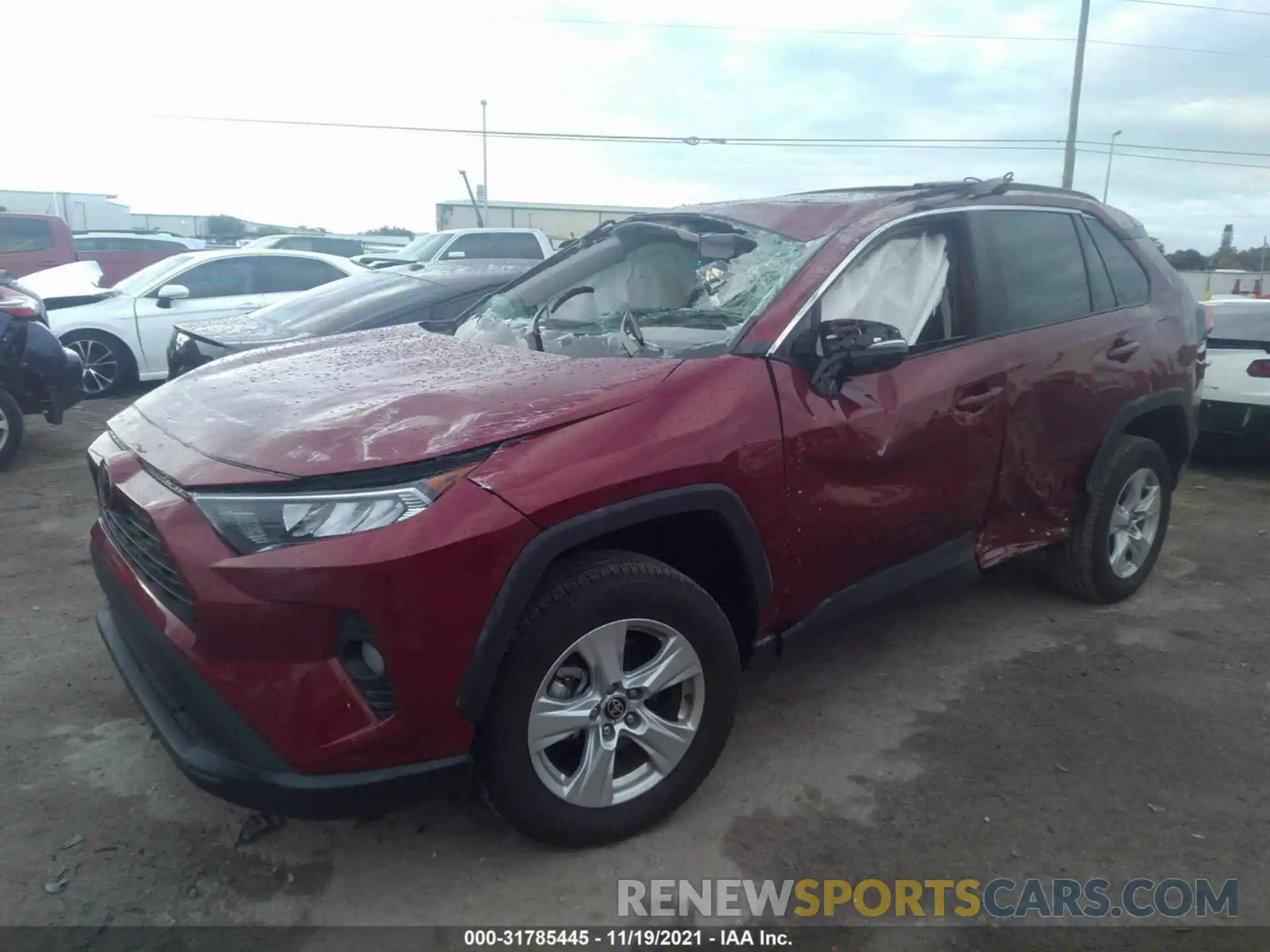 2 Фотография поврежденного автомобиля 2T3W1RFV1MW145208 TOYOTA RAV4 2021