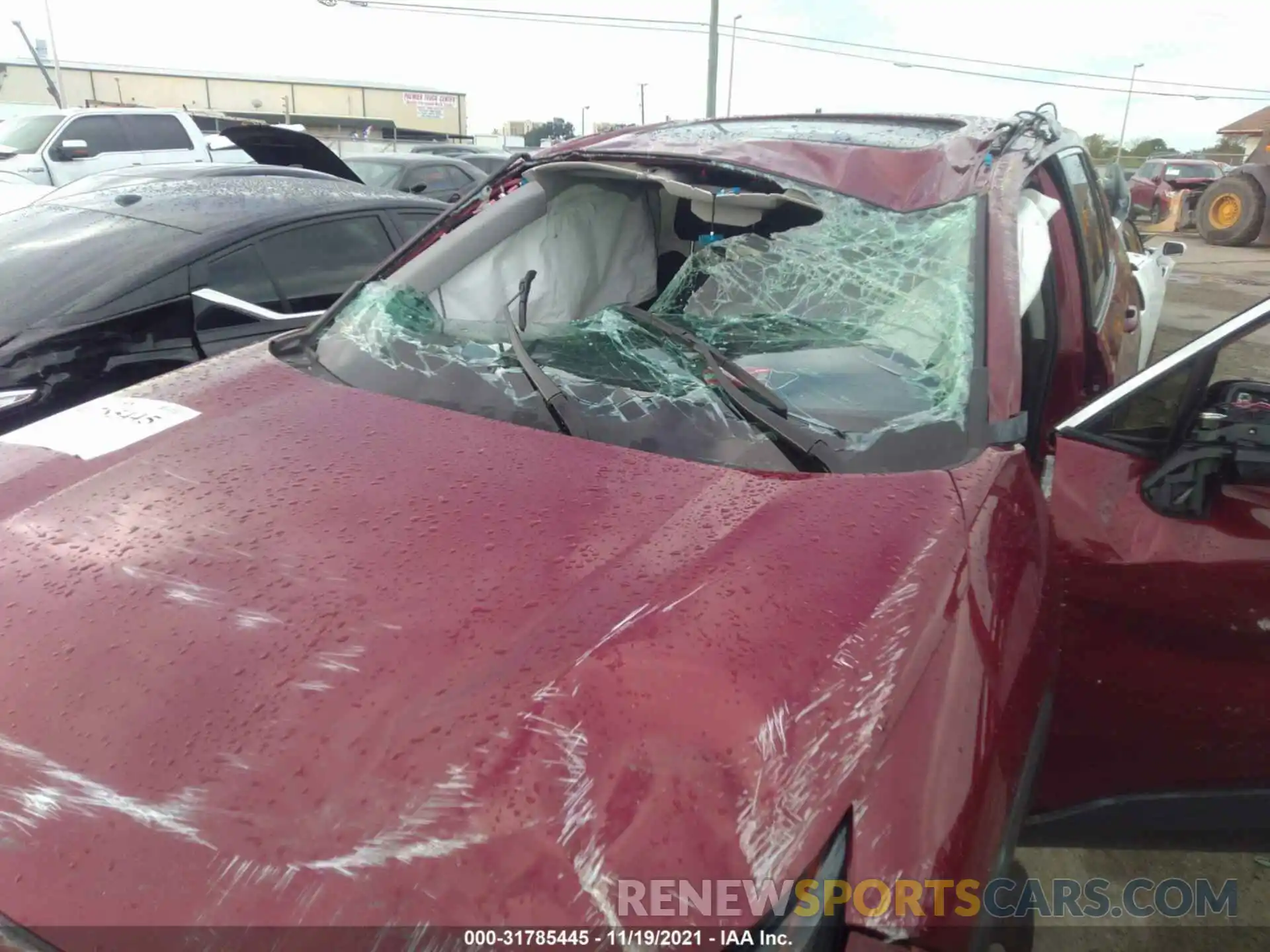 6 Photograph of a damaged car 2T3W1RFV1MW145208 TOYOTA RAV4 2021