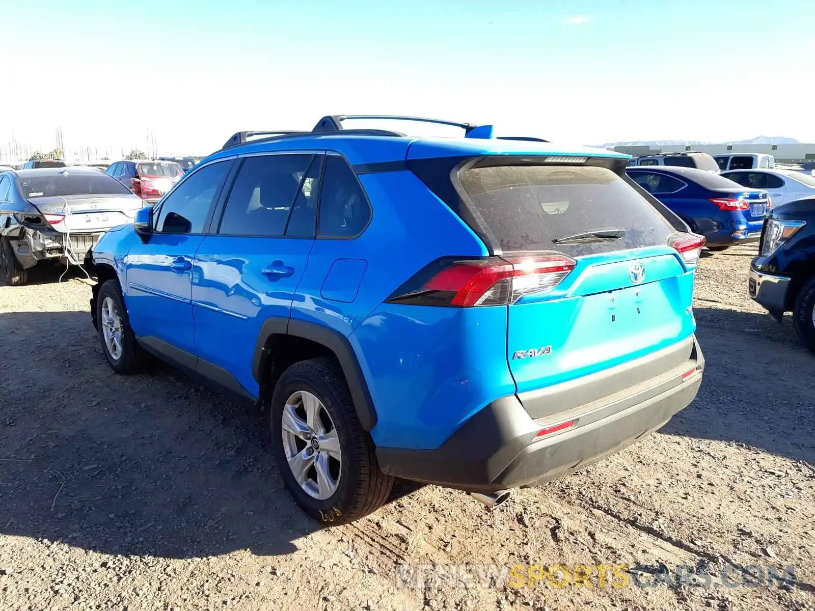 3 Photograph of a damaged car 2T3W1RFV1MW152322 TOYOTA RAV4 2021