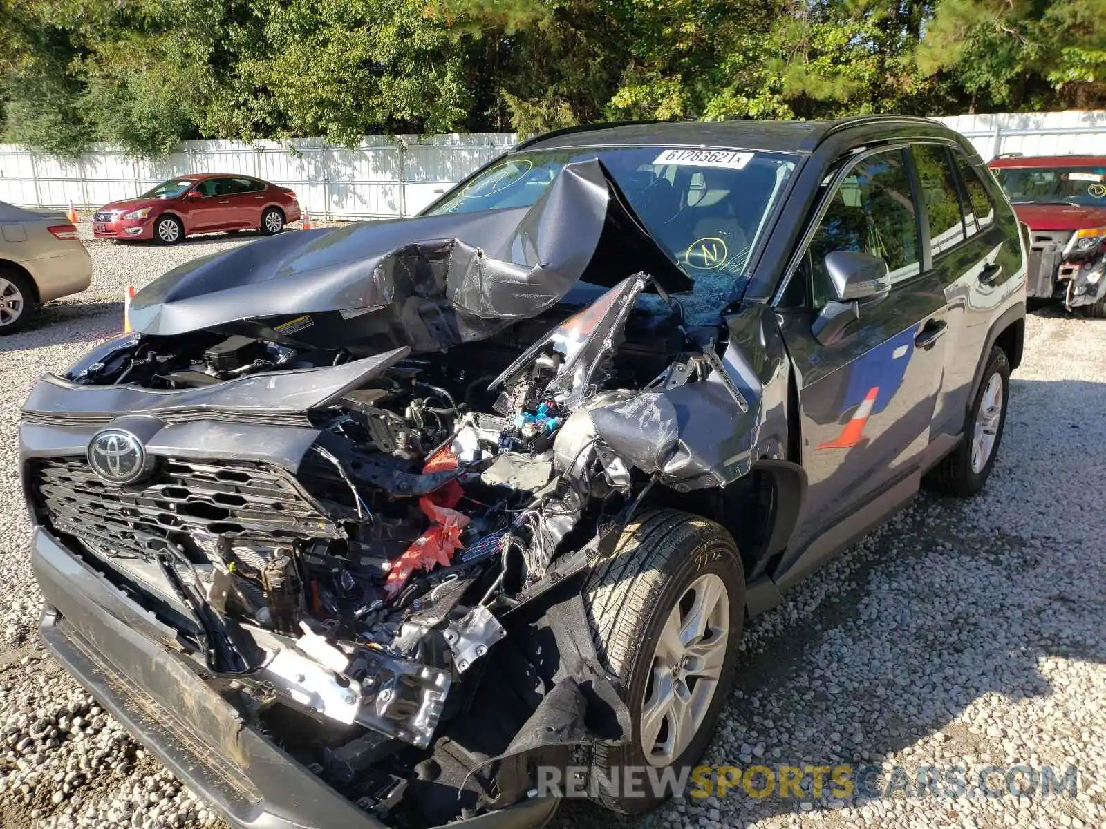 9 Photograph of a damaged car 2T3W1RFV1MW152501 TOYOTA RAV4 2021