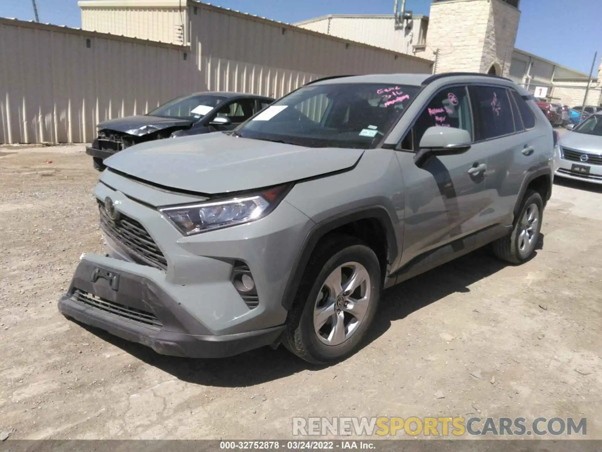 2 Photograph of a damaged car 2T3W1RFV1MW156838 TOYOTA RAV4 2021