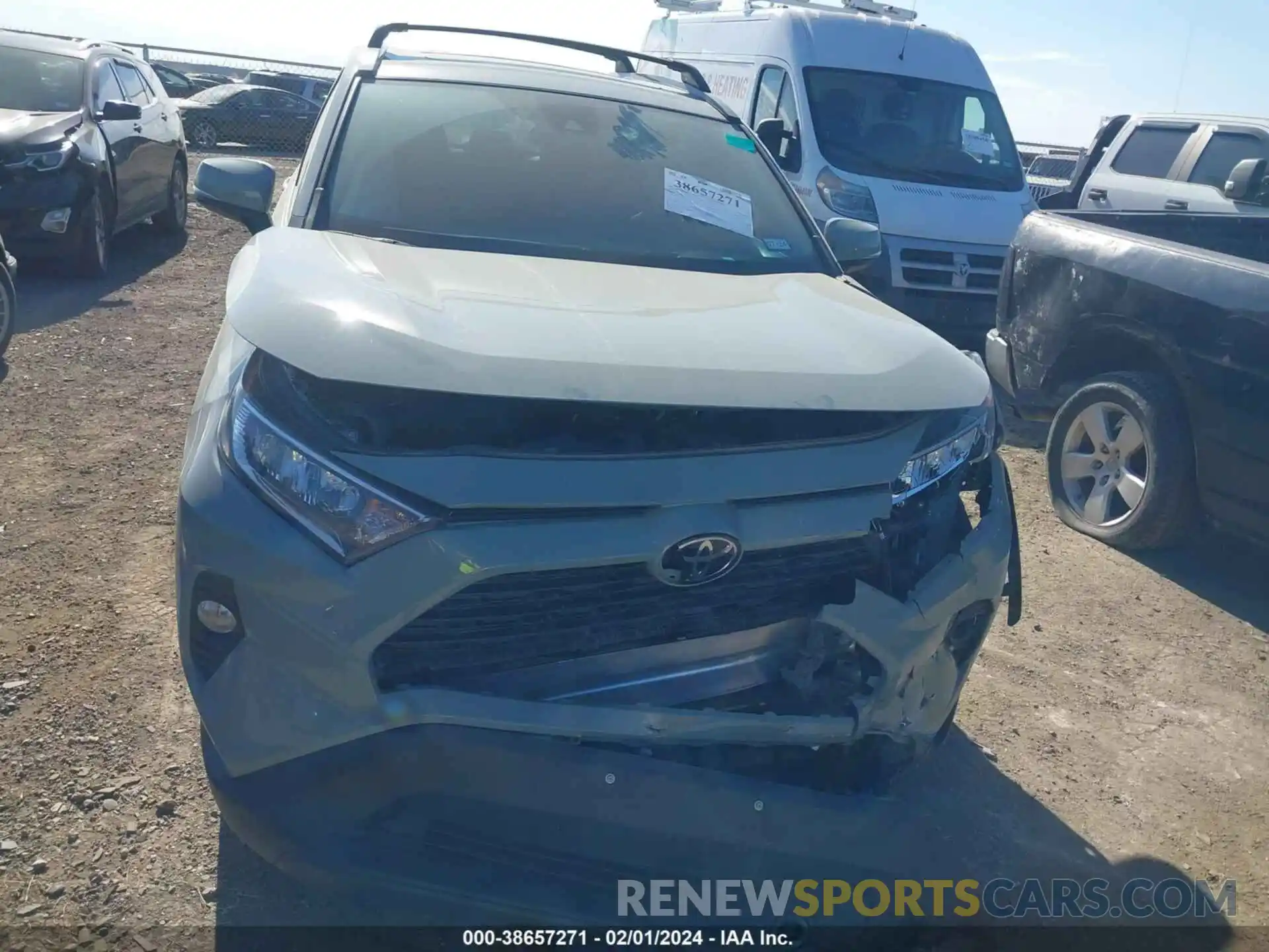 12 Photograph of a damaged car 2T3W1RFV1MW161554 TOYOTA RAV4 2021