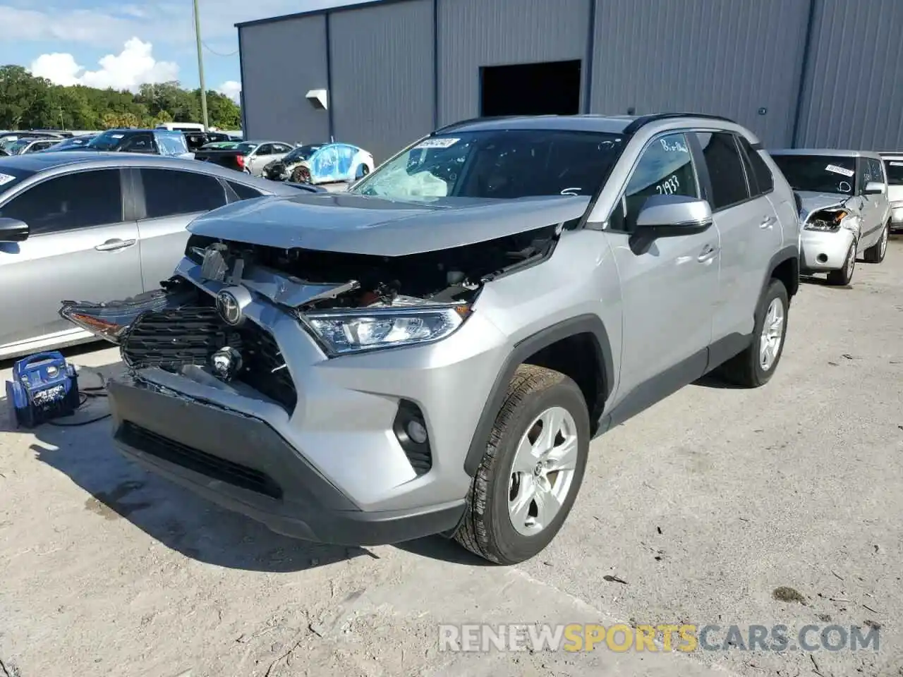 2 Photograph of a damaged car 2T3W1RFV1MW163126 TOYOTA RAV4 2021