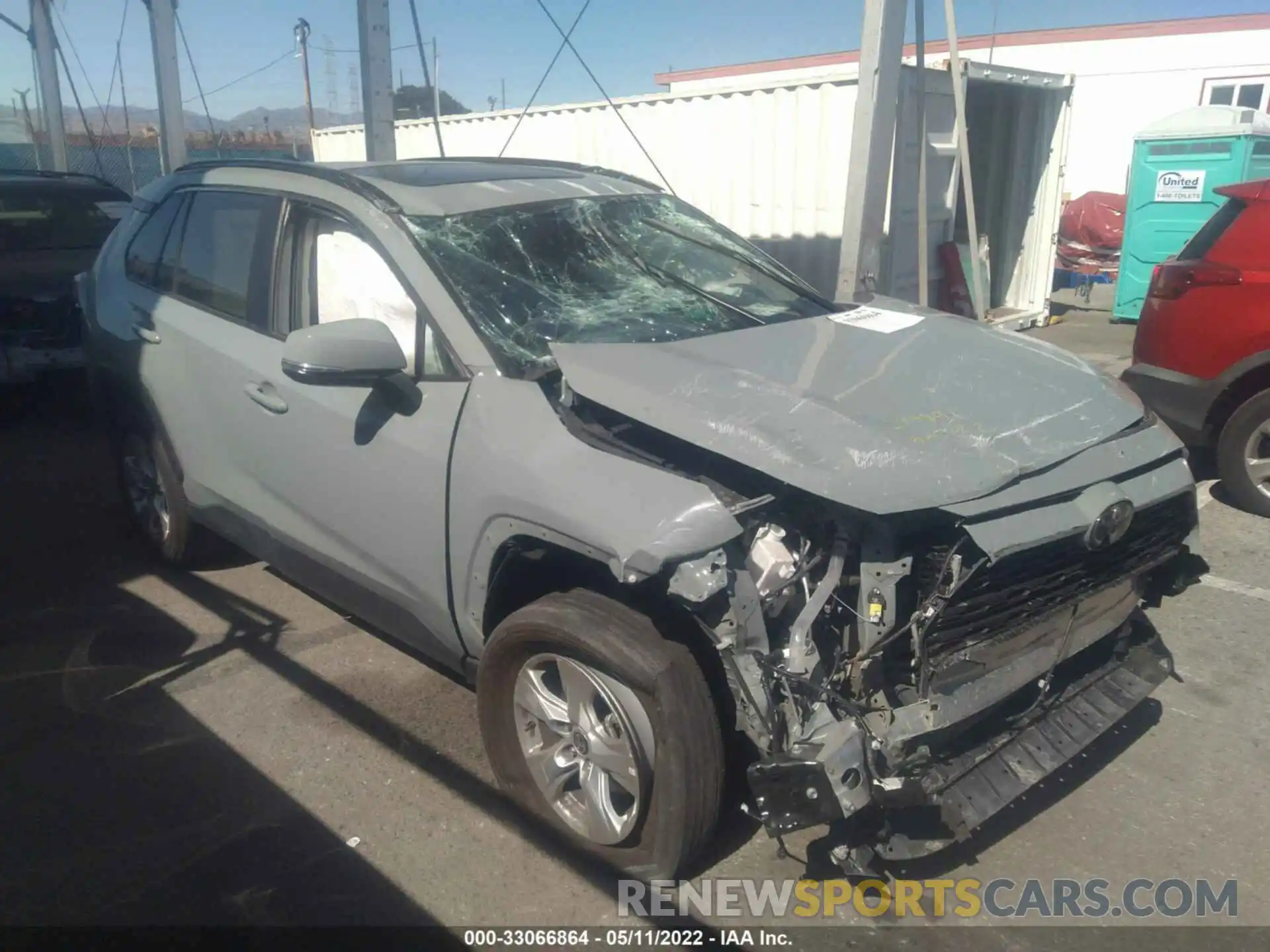 1 Photograph of a damaged car 2T3W1RFV1MW164809 TOYOTA RAV4 2021