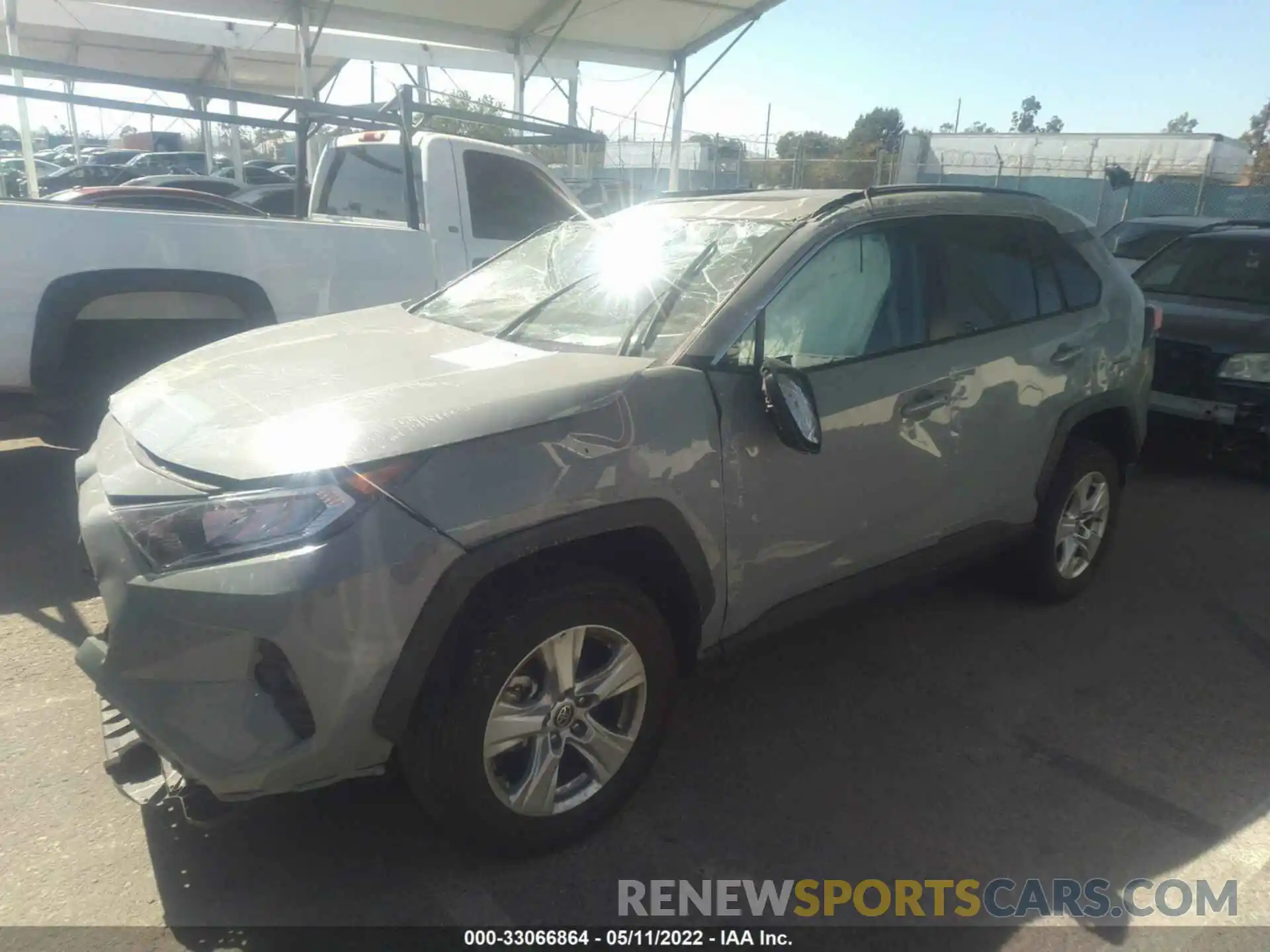 2 Photograph of a damaged car 2T3W1RFV1MW164809 TOYOTA RAV4 2021