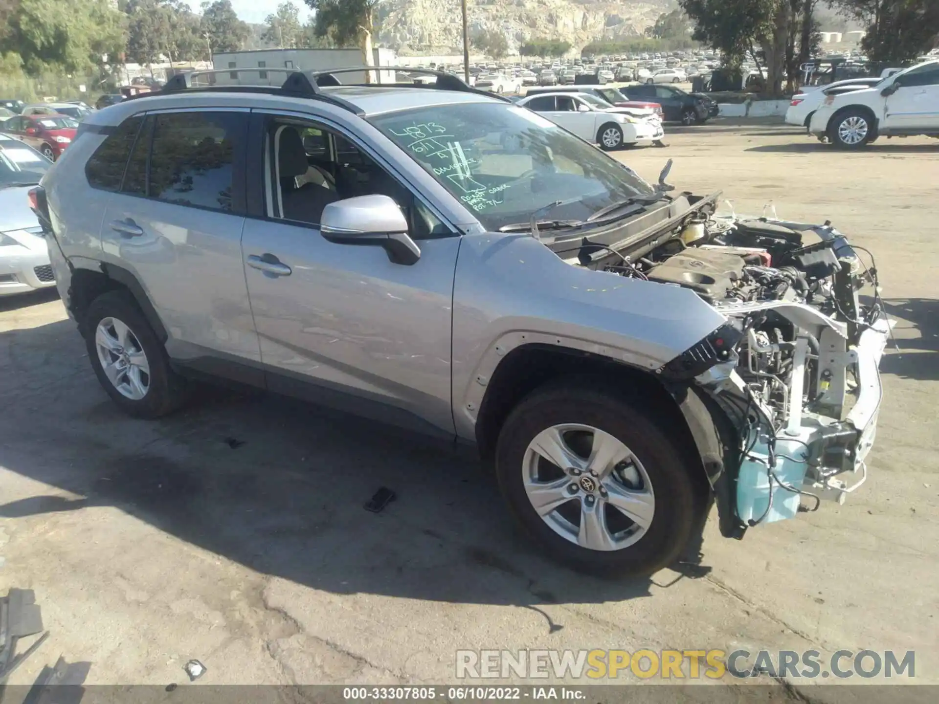 1 Photograph of a damaged car 2T3W1RFV1MW166849 TOYOTA RAV4 2021