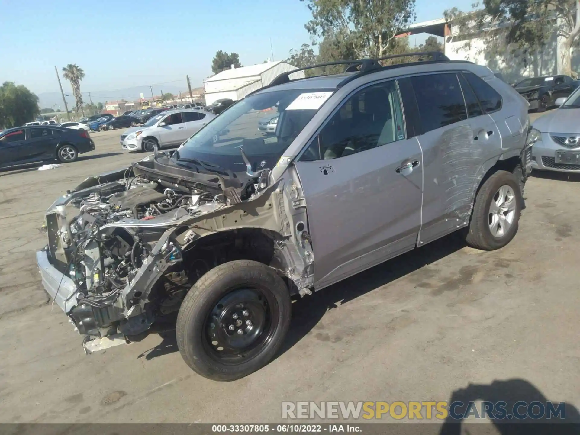 2 Photograph of a damaged car 2T3W1RFV1MW166849 TOYOTA RAV4 2021