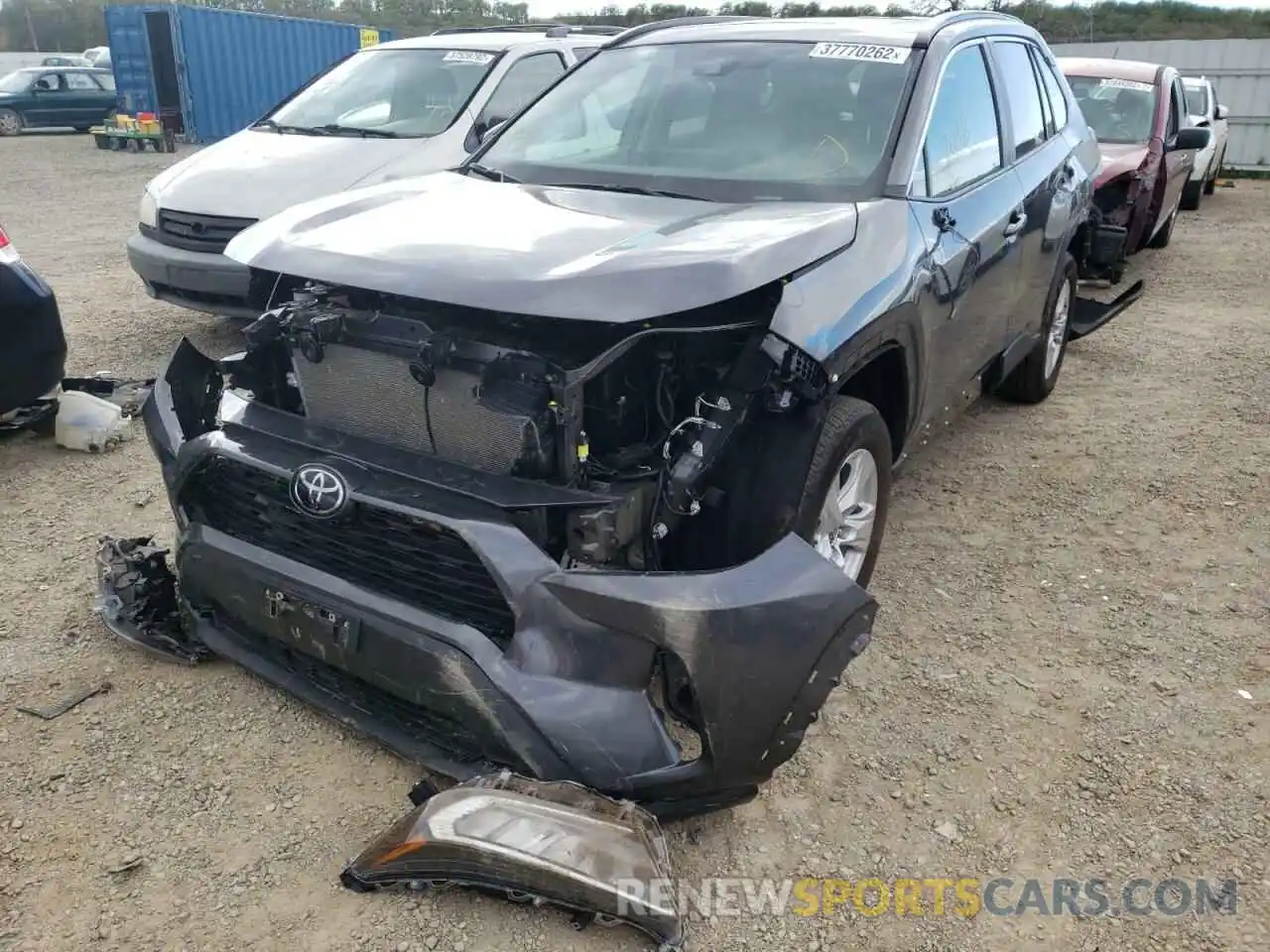 2 Photograph of a damaged car 2T3W1RFV1MW169671 TOYOTA RAV4 2021