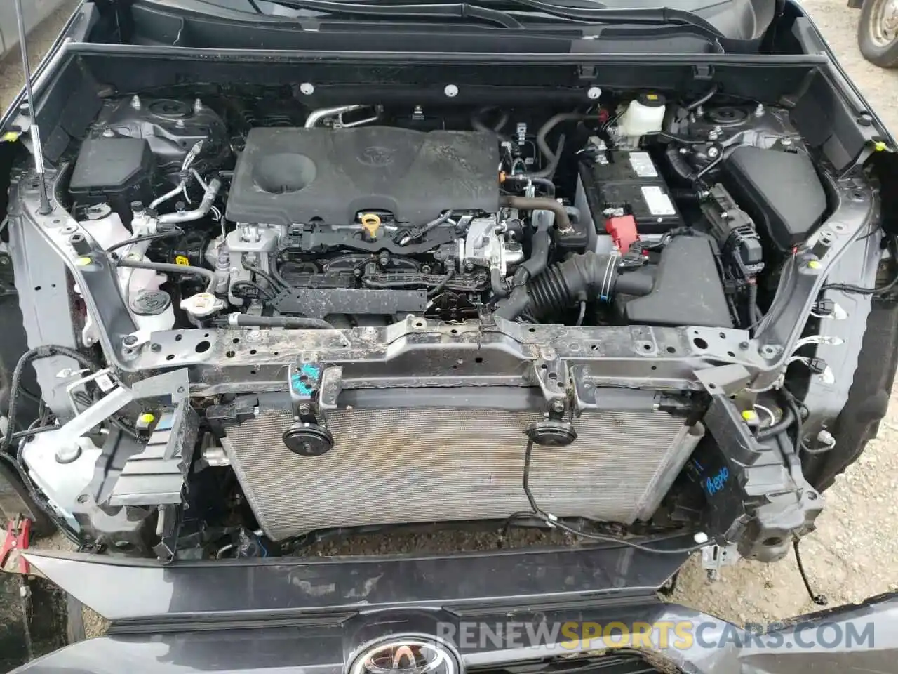 7 Фотография поврежденного автомобиля 2T3W1RFV1MW169671 TOYOTA RAV4 2021