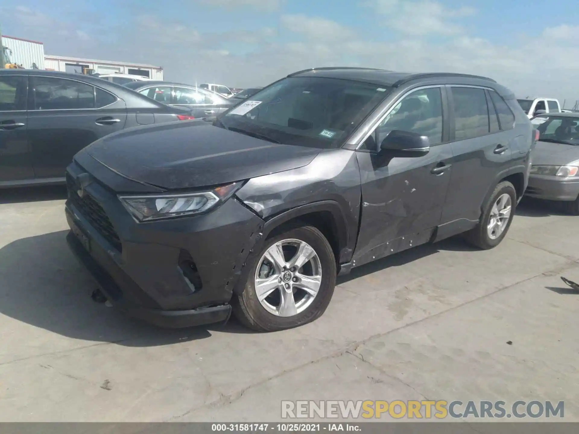 2 Фотография поврежденного автомобиля 2T3W1RFV2MC094304 TOYOTA RAV4 2021