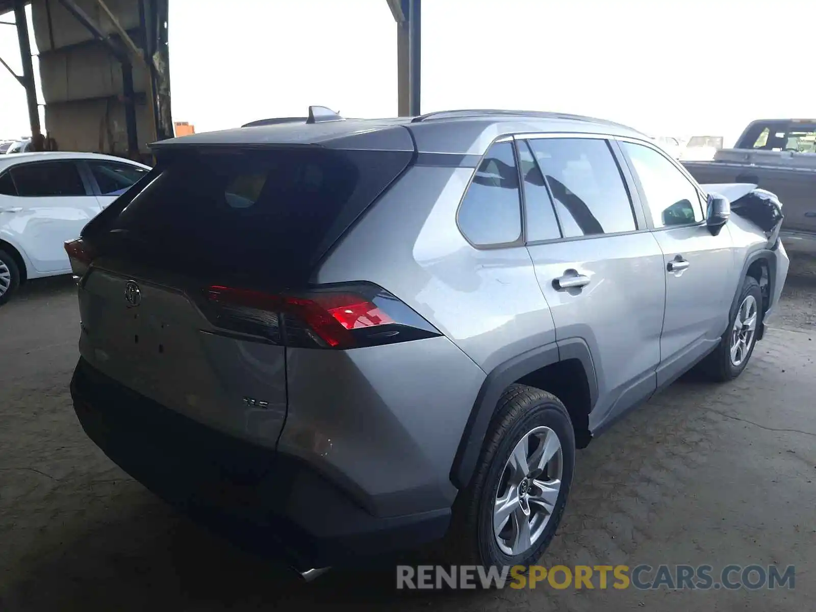 4 Photograph of a damaged car 2T3W1RFV2MC098286 TOYOTA RAV4 2021