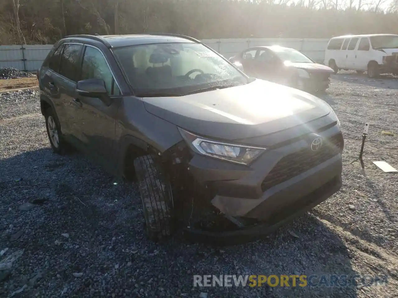 1 Photograph of a damaged car 2T3W1RFV2MC100795 TOYOTA RAV4 2021