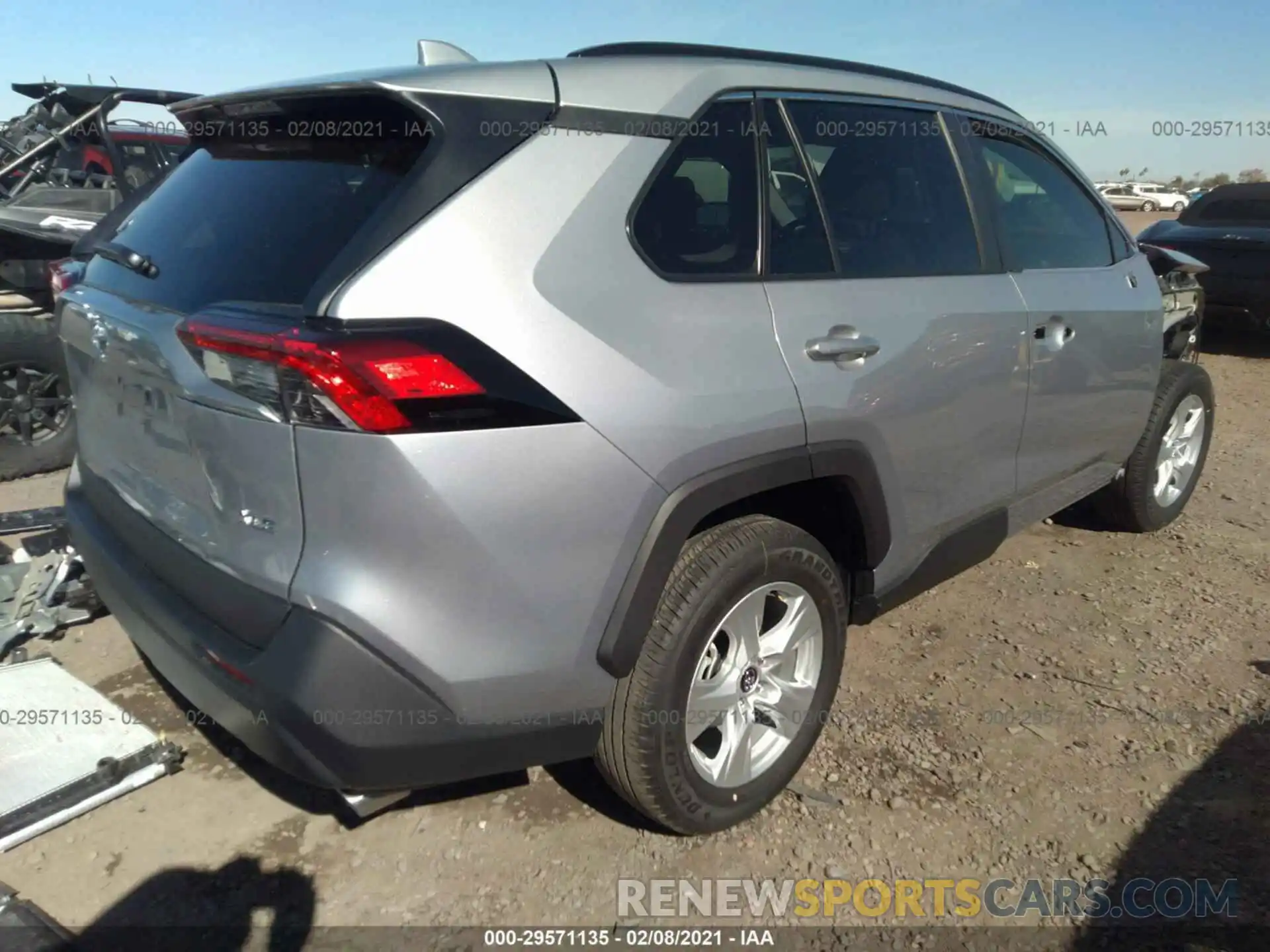 4 Photograph of a damaged car 2T3W1RFV2MC101719 TOYOTA RAV4 2021