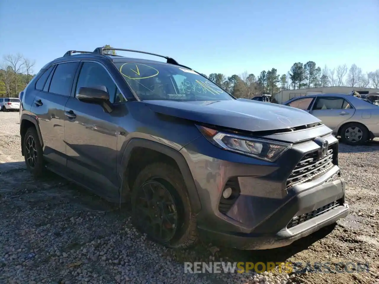 1 Photograph of a damaged car 2T3W1RFV2MC106905 TOYOTA RAV4 2021