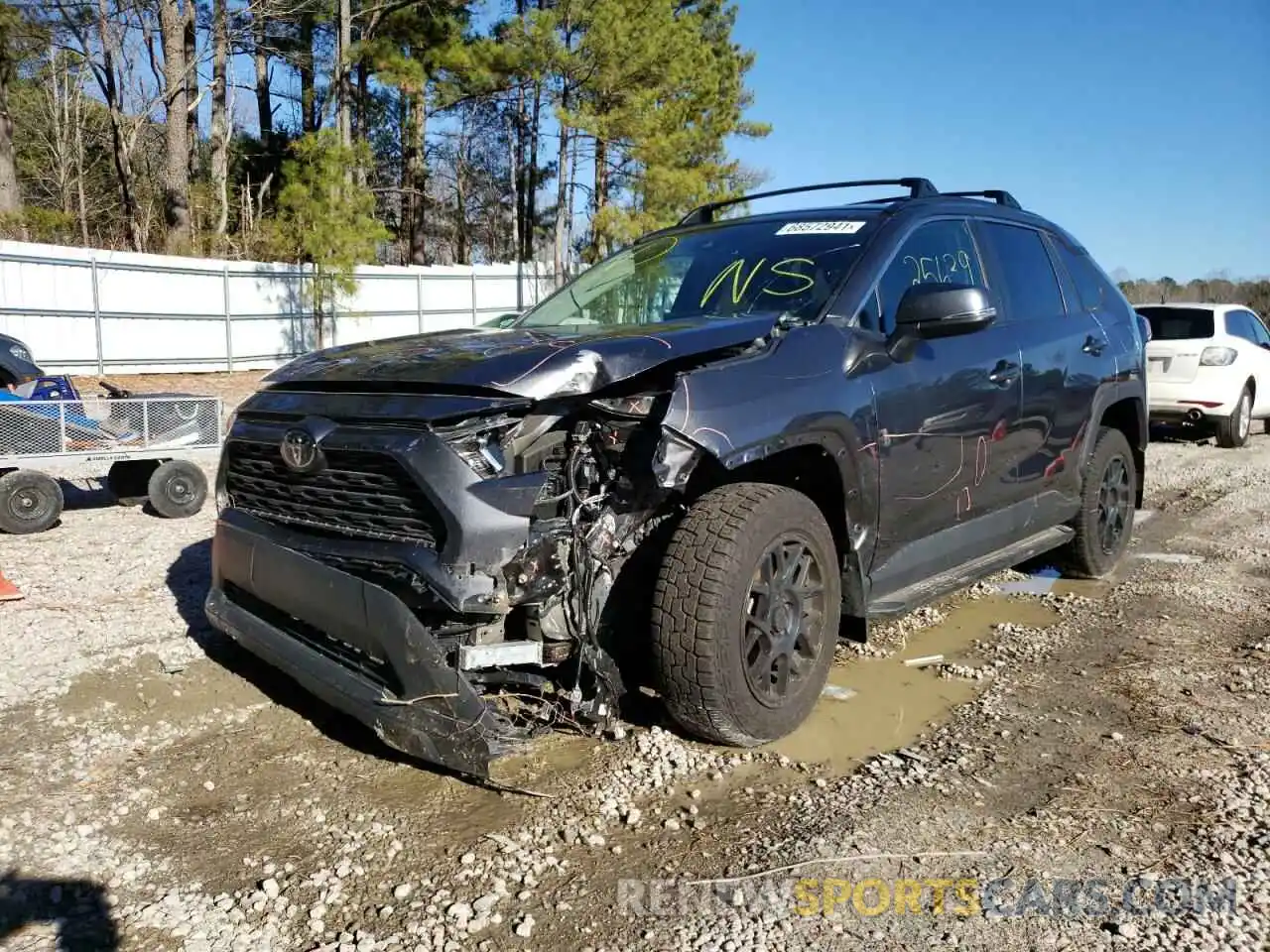 2 Photograph of a damaged car 2T3W1RFV2MC106905 TOYOTA RAV4 2021