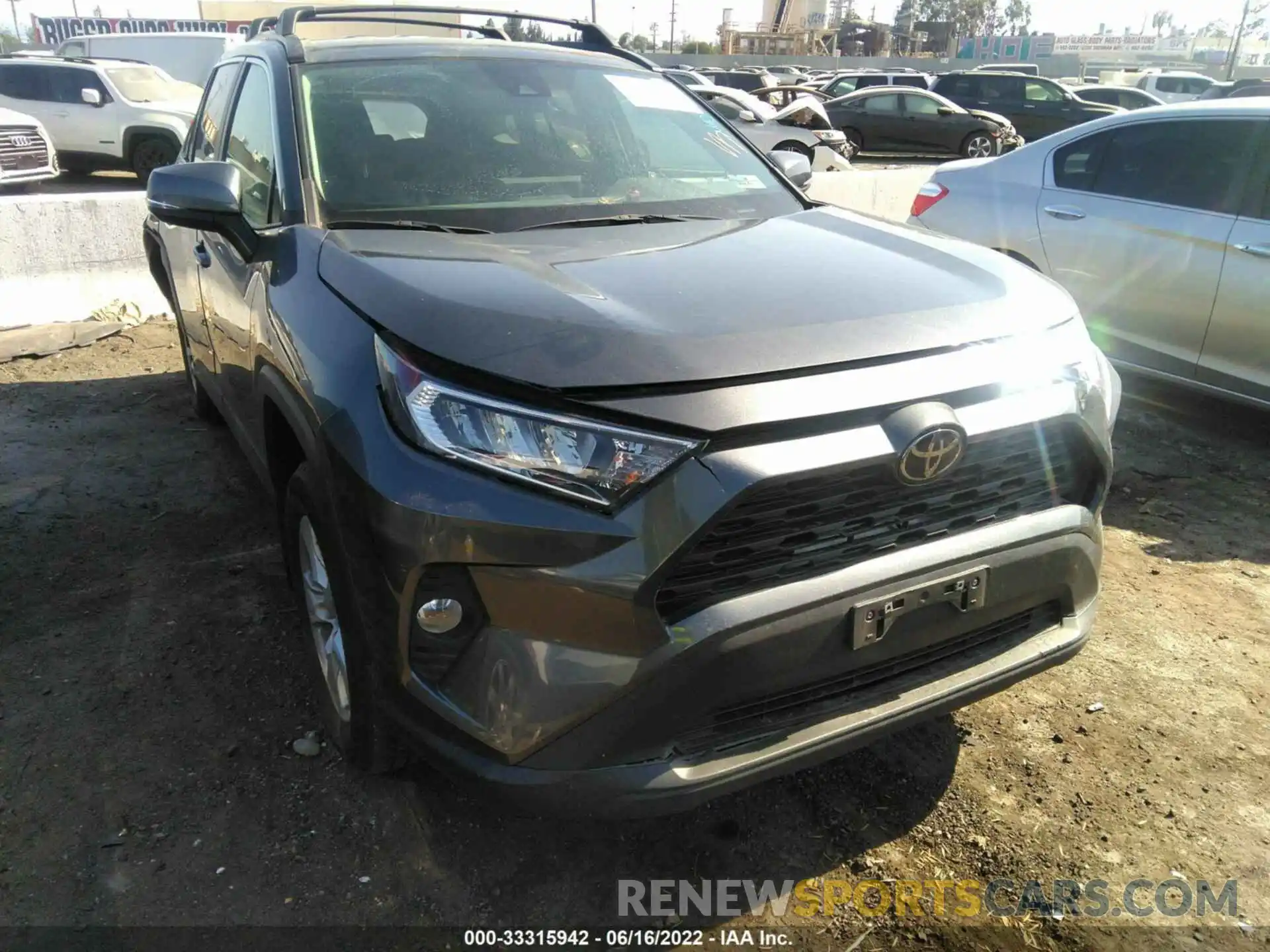 1 Фотография поврежденного автомобиля 2T3W1RFV2MC107410 TOYOTA RAV4 2021