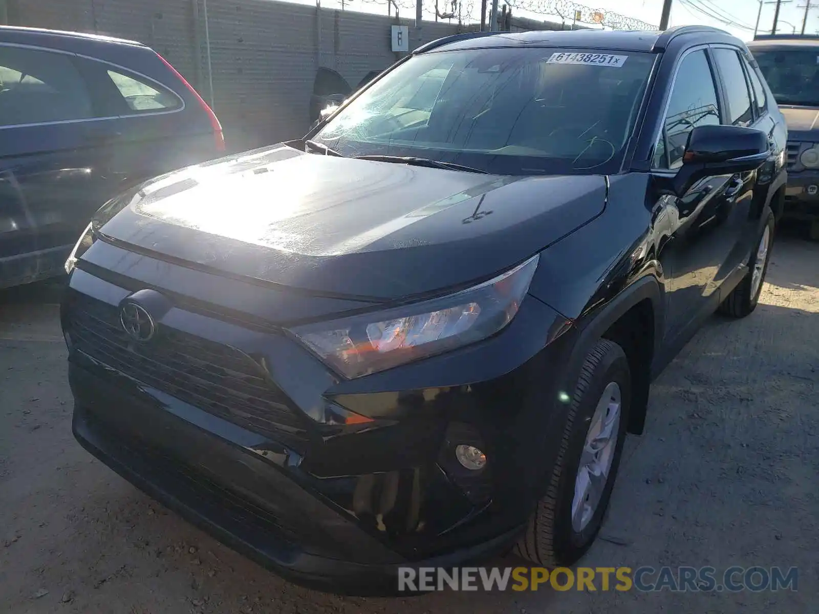 2 Photograph of a damaged car 2T3W1RFV2MC109383 TOYOTA RAV4 2021