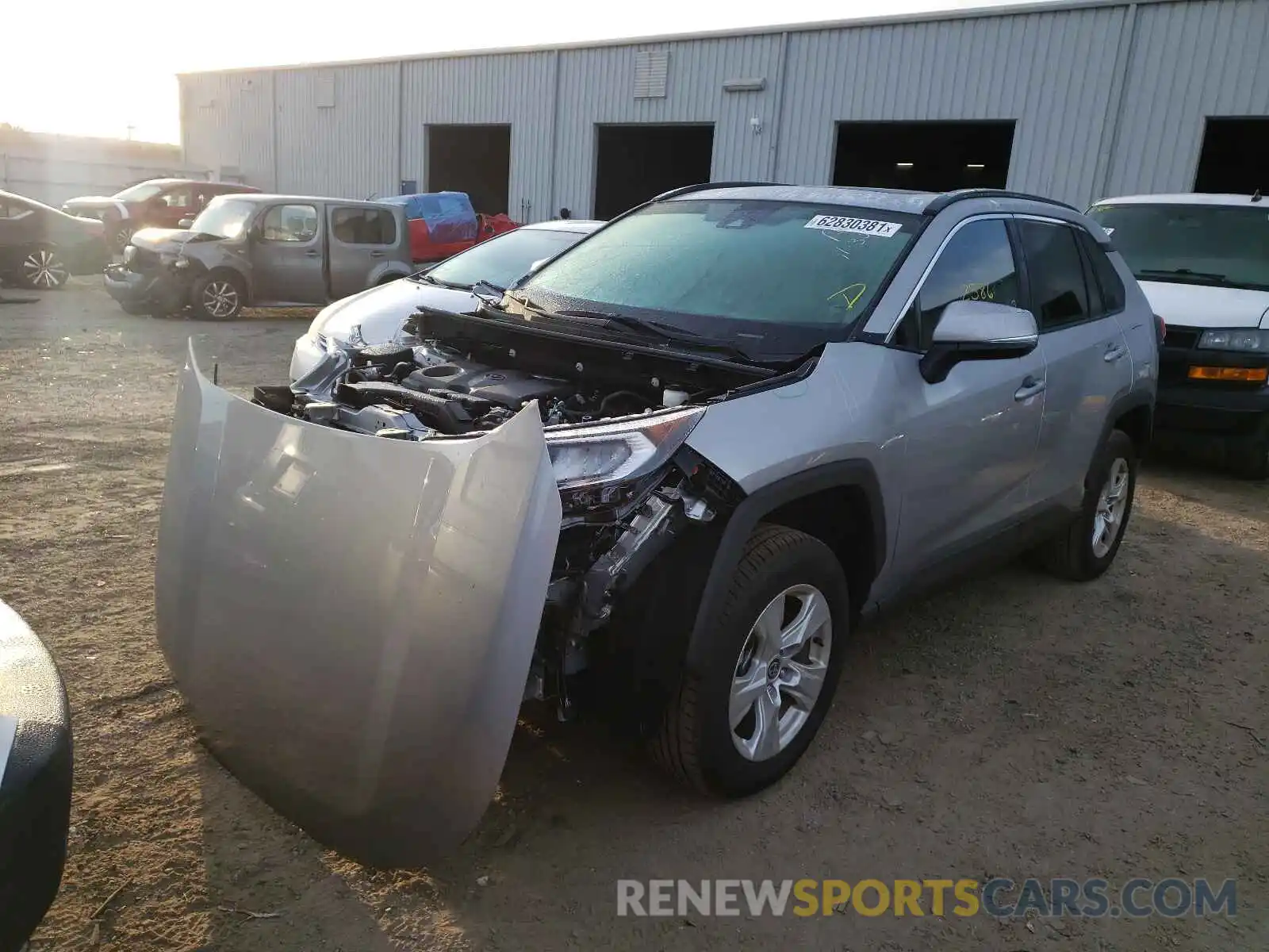 2 Photograph of a damaged car 2T3W1RFV2MC120142 TOYOTA RAV4 2021