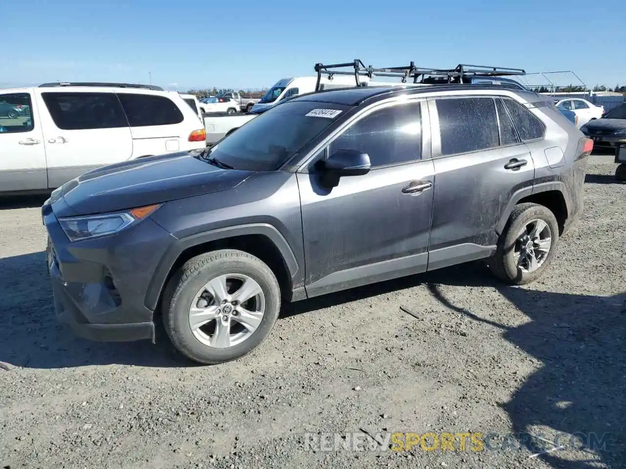 1 Photograph of a damaged car 2T3W1RFV2MC132405 TOYOTA RAV4 2021