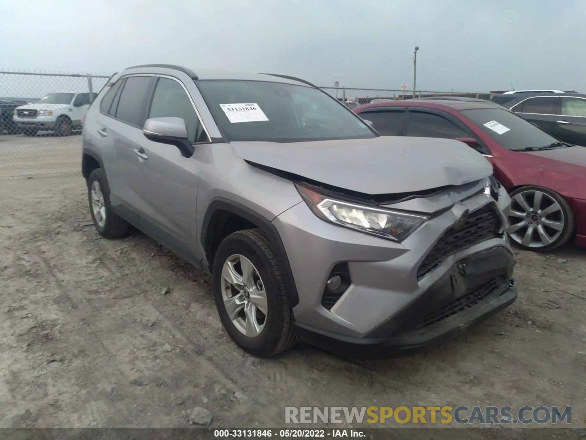 1 Photograph of a damaged car 2T3W1RFV2MC139015 TOYOTA RAV4 2021