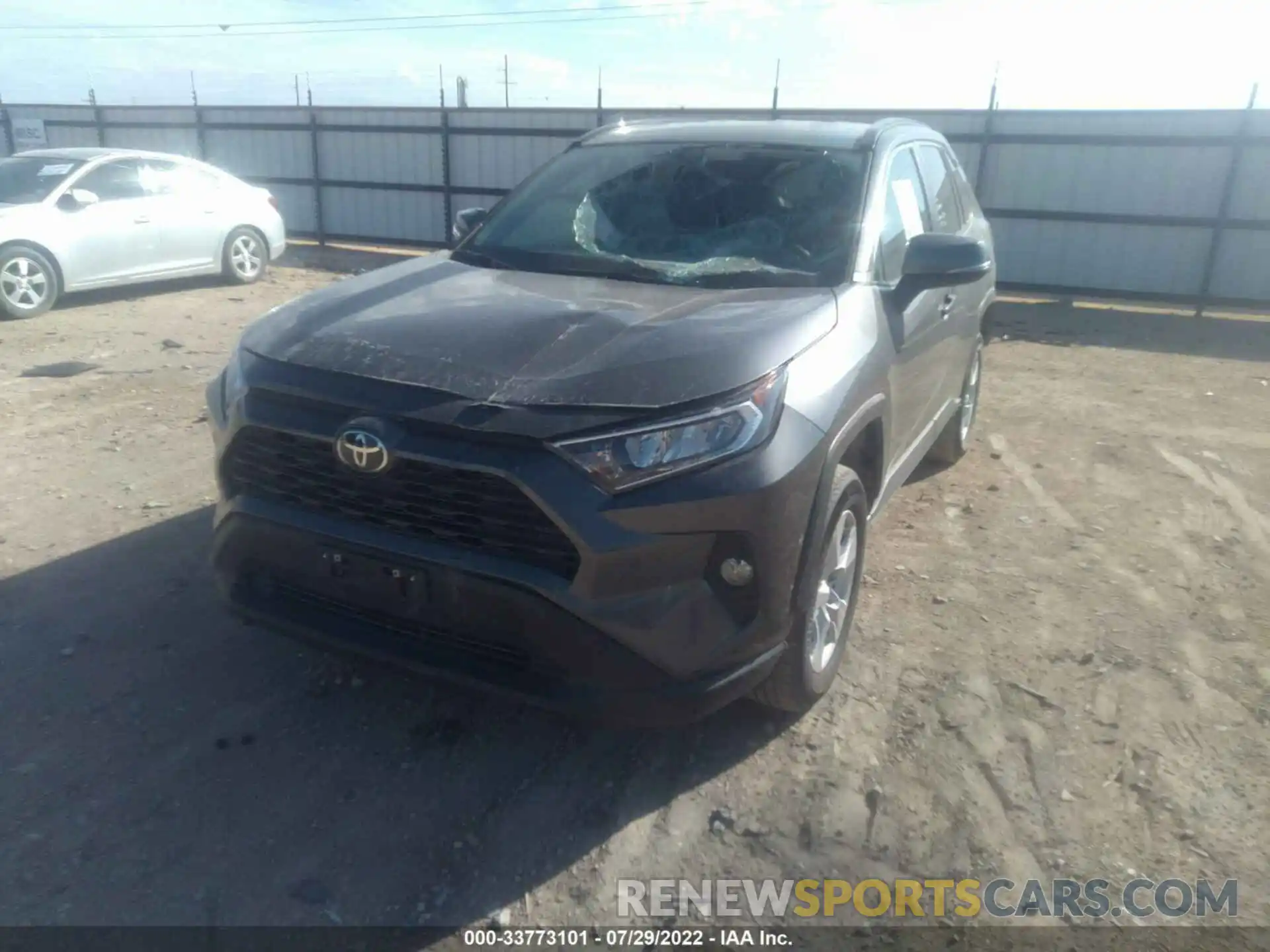 6 Фотография поврежденного автомобиля 2T3W1RFV2MC147115 TOYOTA RAV4 2021