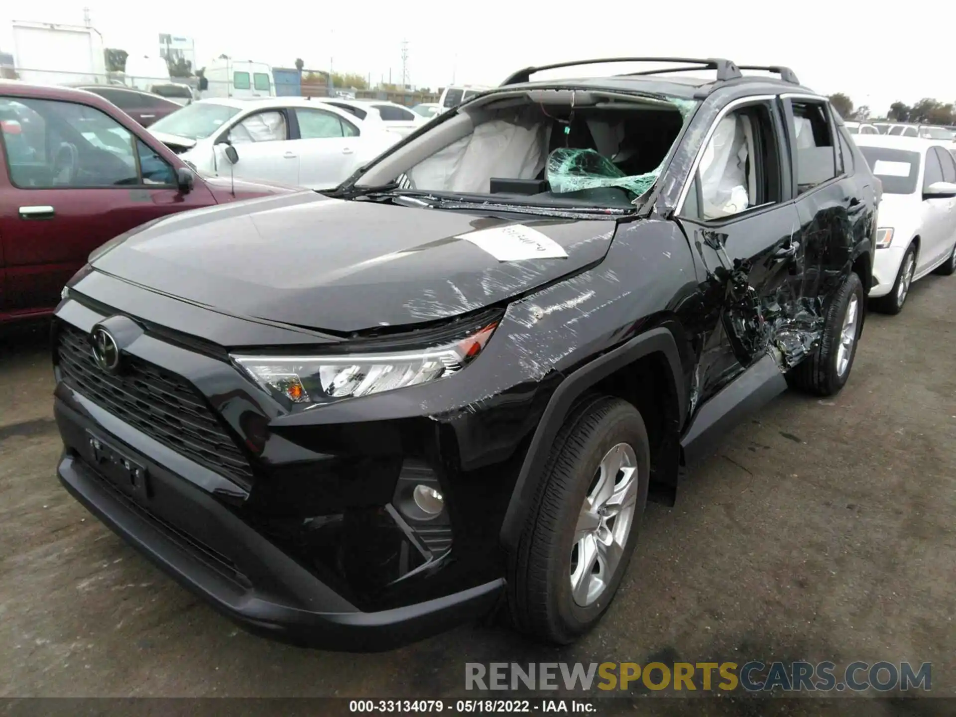 2 Фотография поврежденного автомобиля 2T3W1RFV2MC149639 TOYOTA RAV4 2021