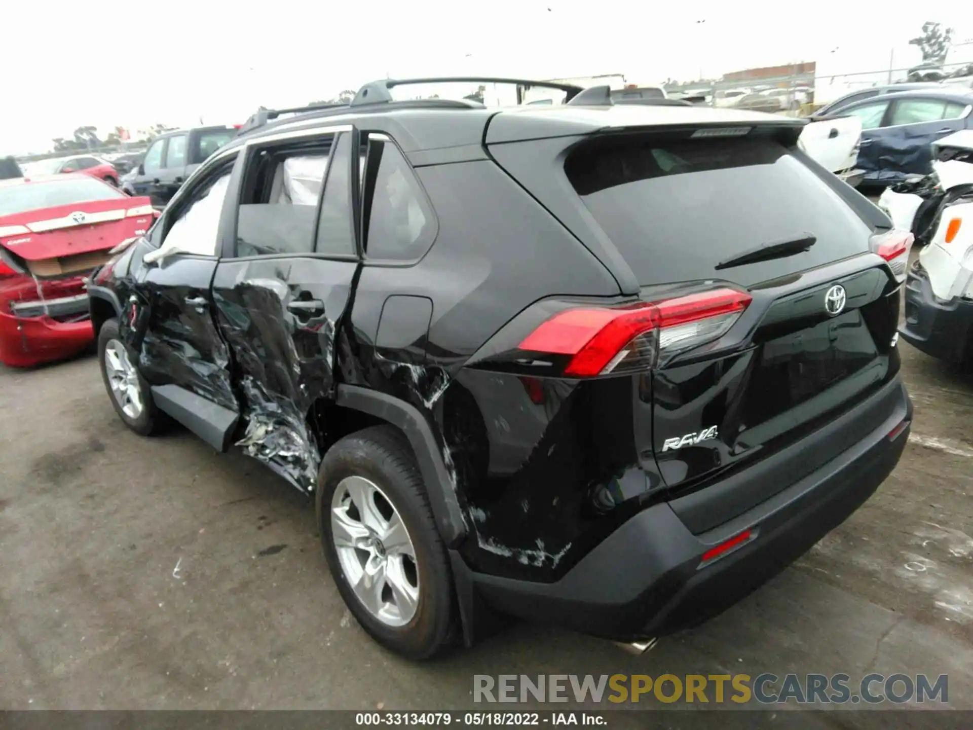 3 Фотография поврежденного автомобиля 2T3W1RFV2MC149639 TOYOTA RAV4 2021