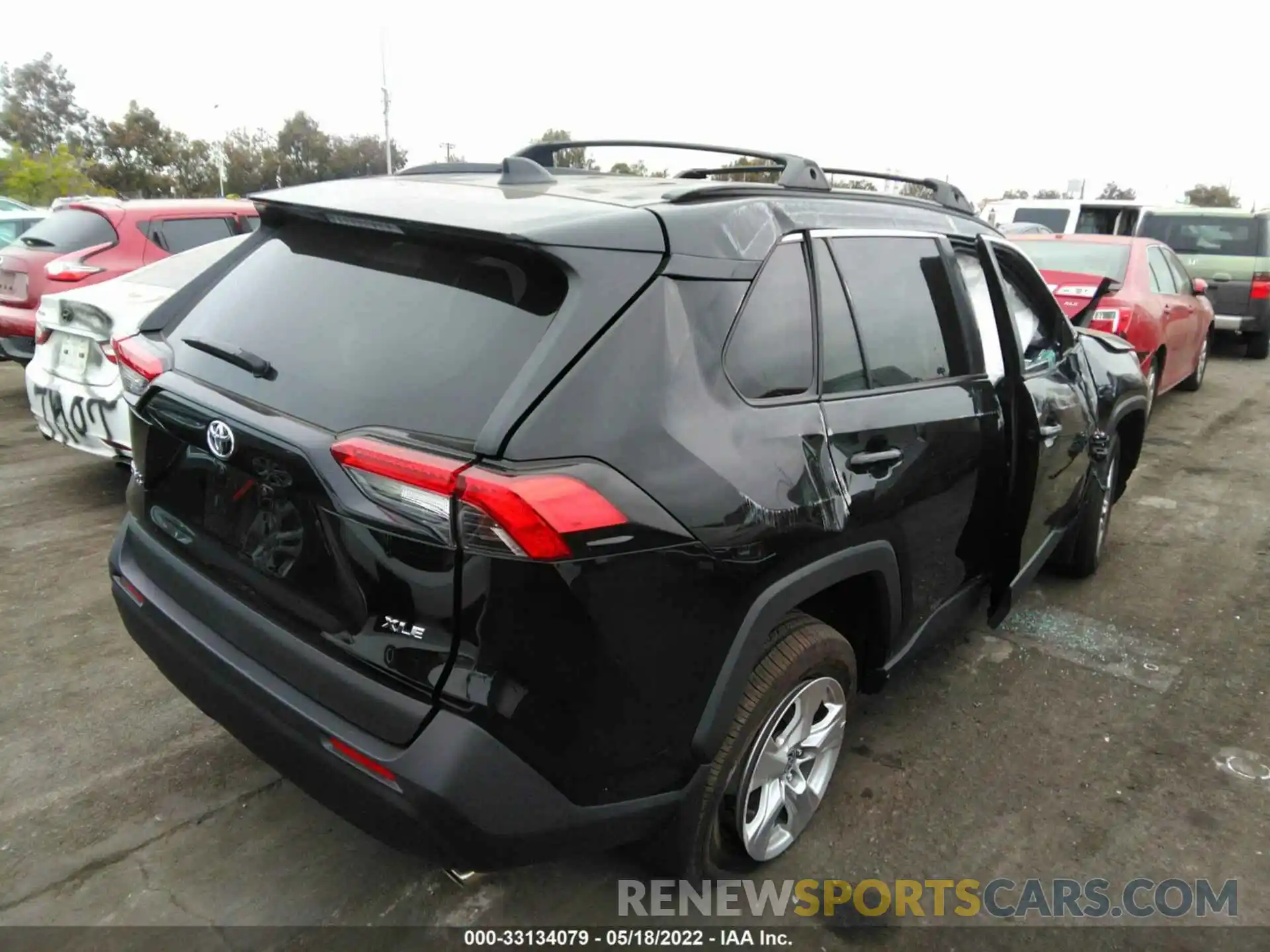 4 Photograph of a damaged car 2T3W1RFV2MC149639 TOYOTA RAV4 2021