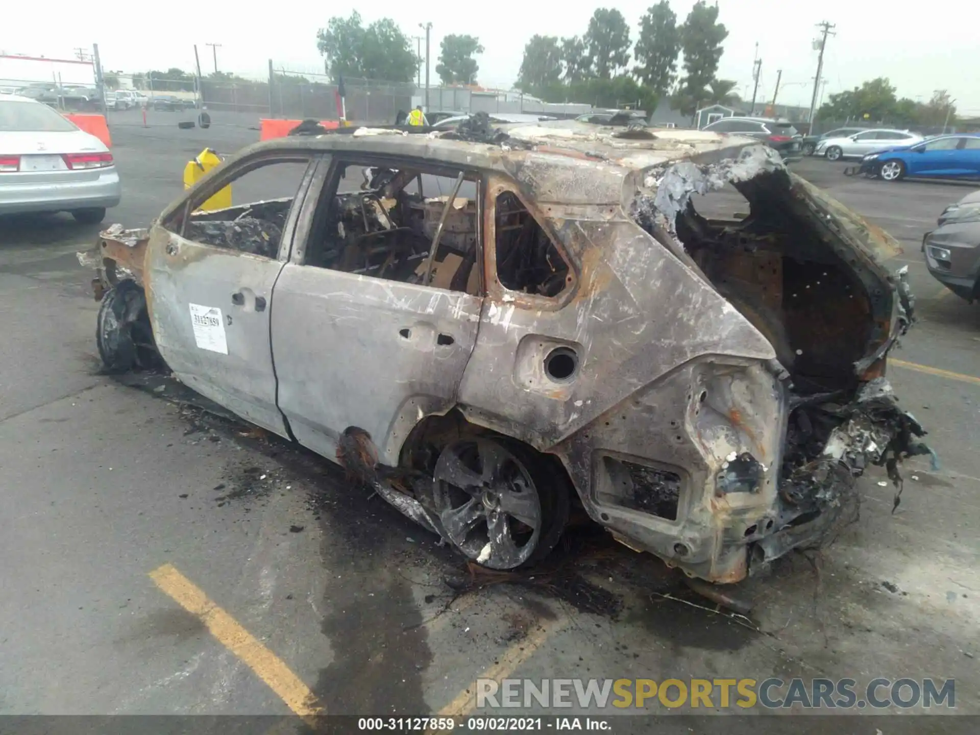 3 Photograph of a damaged car 2T3W1RFV2MC155571 TOYOTA RAV4 2021