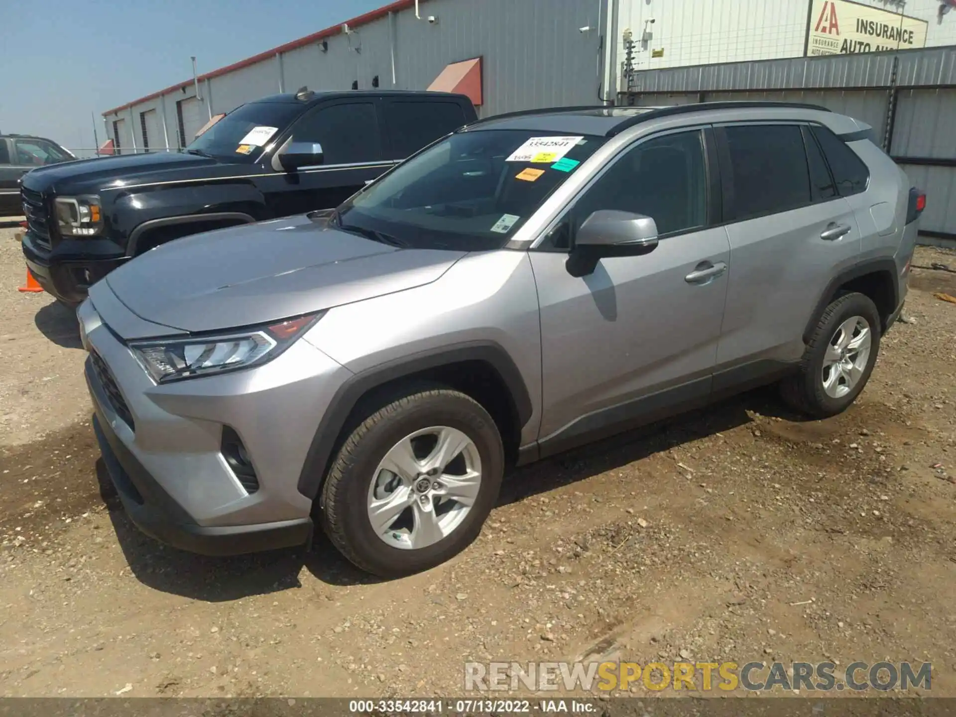 2 Фотография поврежденного автомобиля 2T3W1RFV2MC155926 TOYOTA RAV4 2021