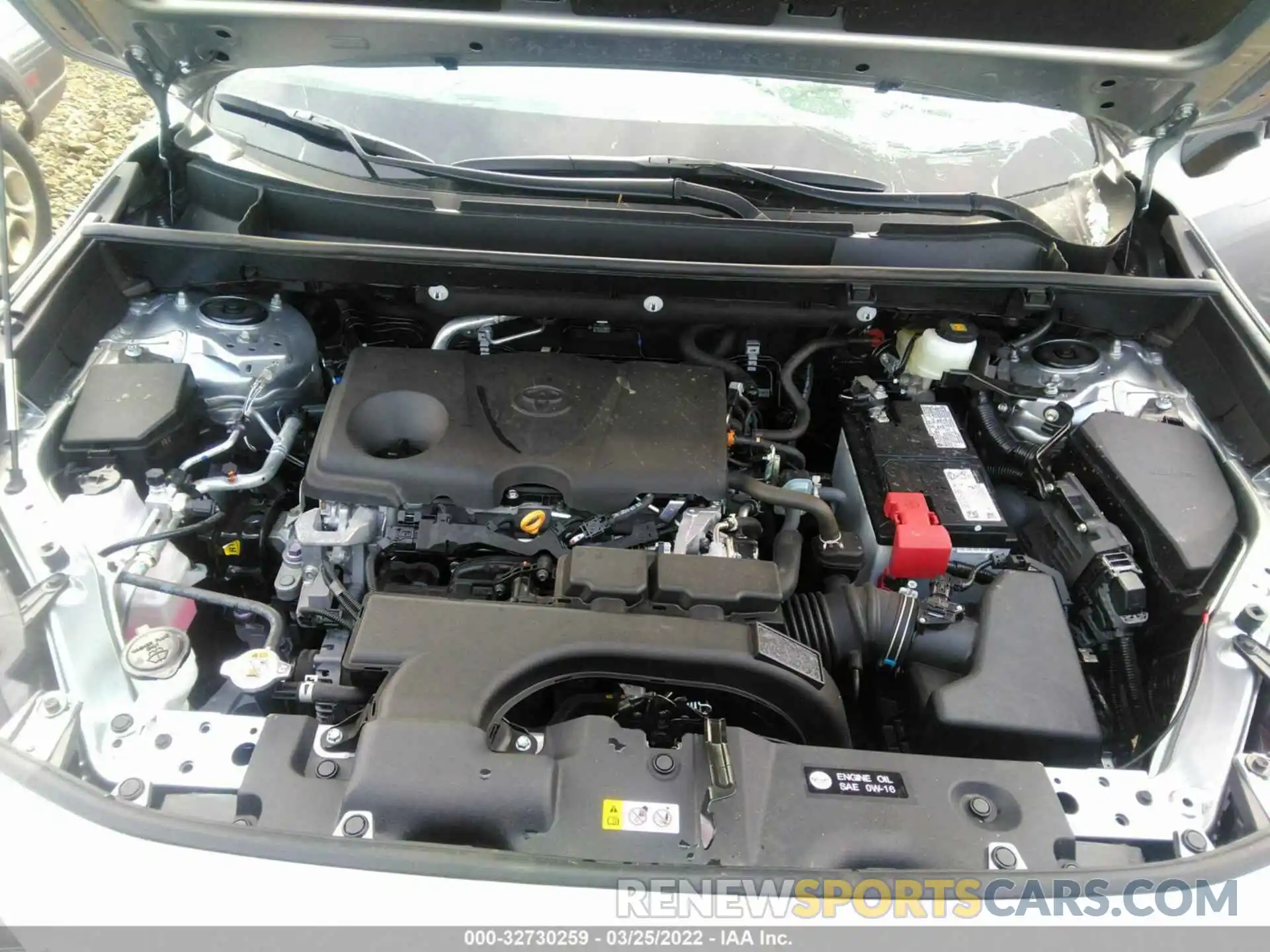 10 Фотография поврежденного автомобиля 2T3W1RFV2MC165033 TOYOTA RAV4 2021