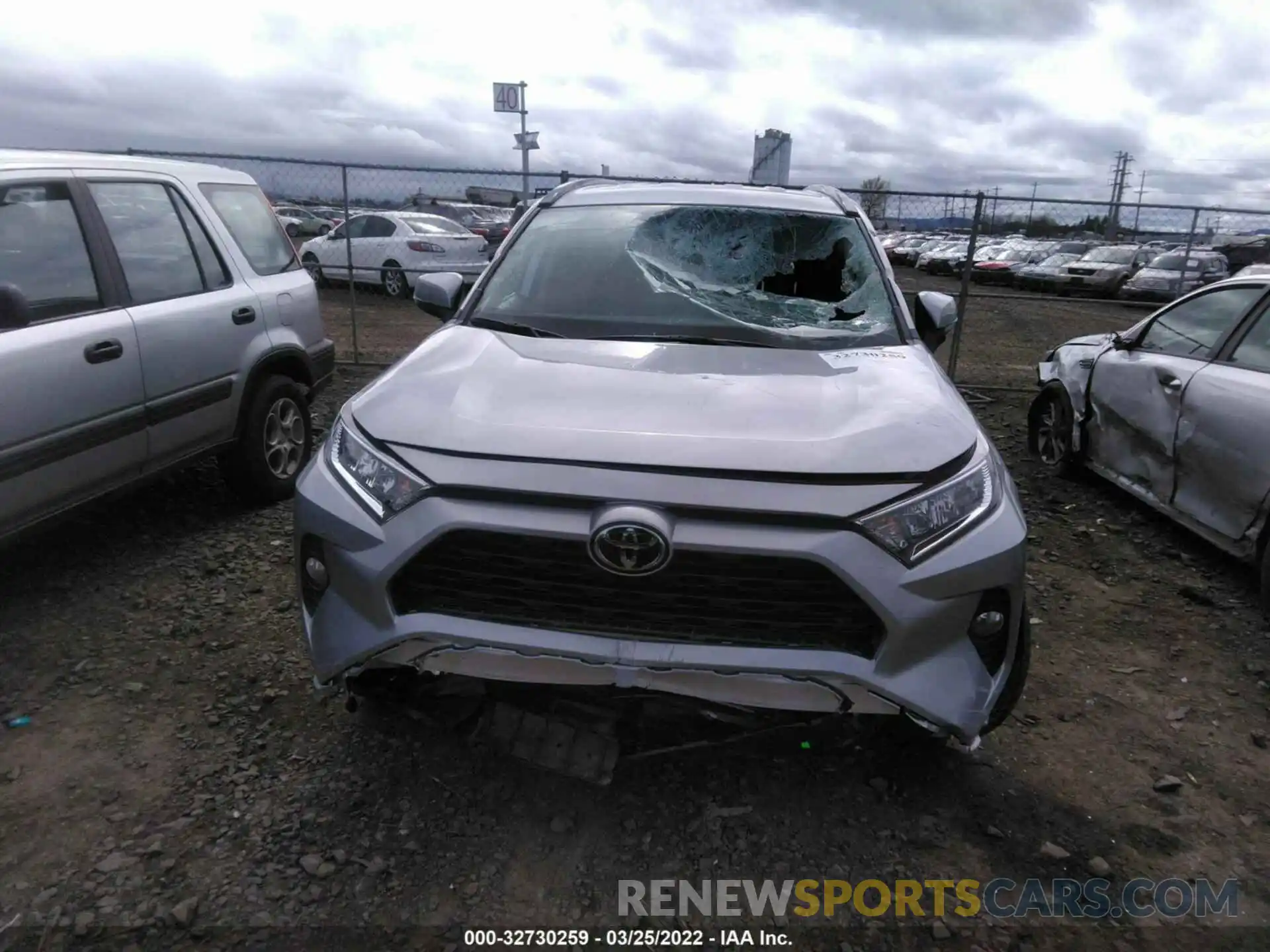 6 Photograph of a damaged car 2T3W1RFV2MC165033 TOYOTA RAV4 2021