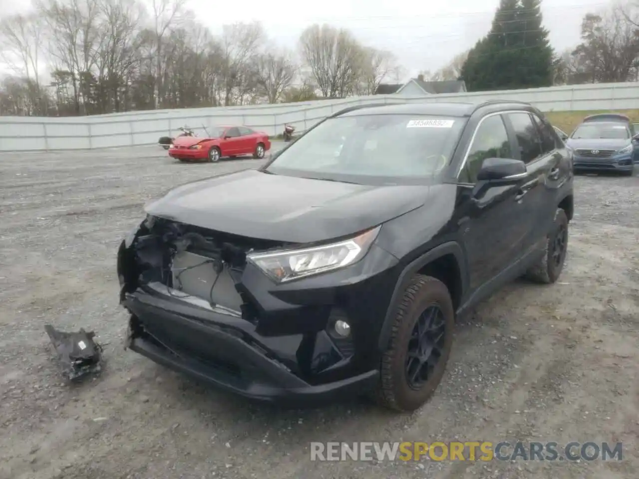 2 Photograph of a damaged car 2T3W1RFV2MC167865 TOYOTA RAV4 2021