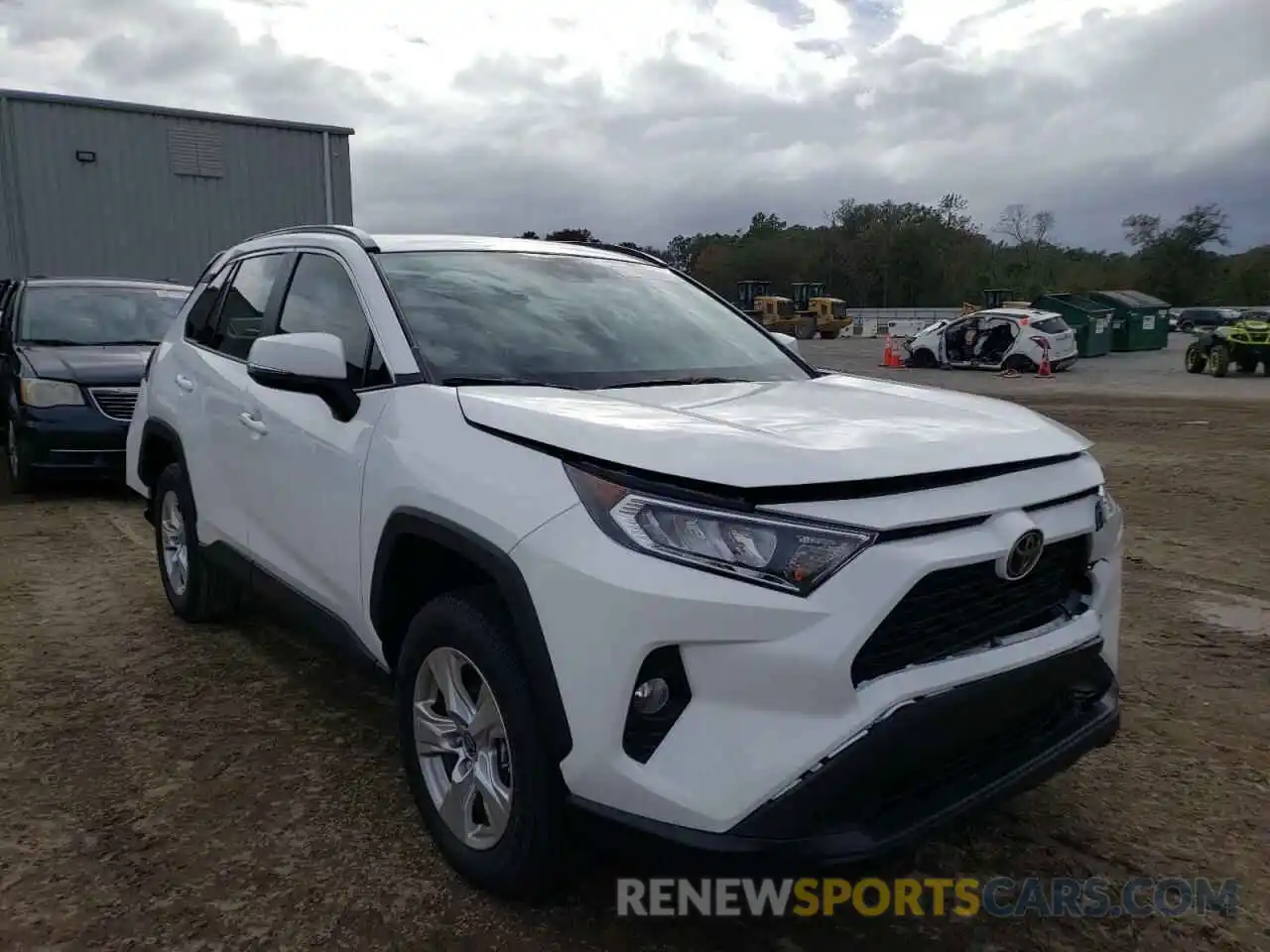 1 Photograph of a damaged car 2T3W1RFV2MC167896 TOYOTA RAV4 2021