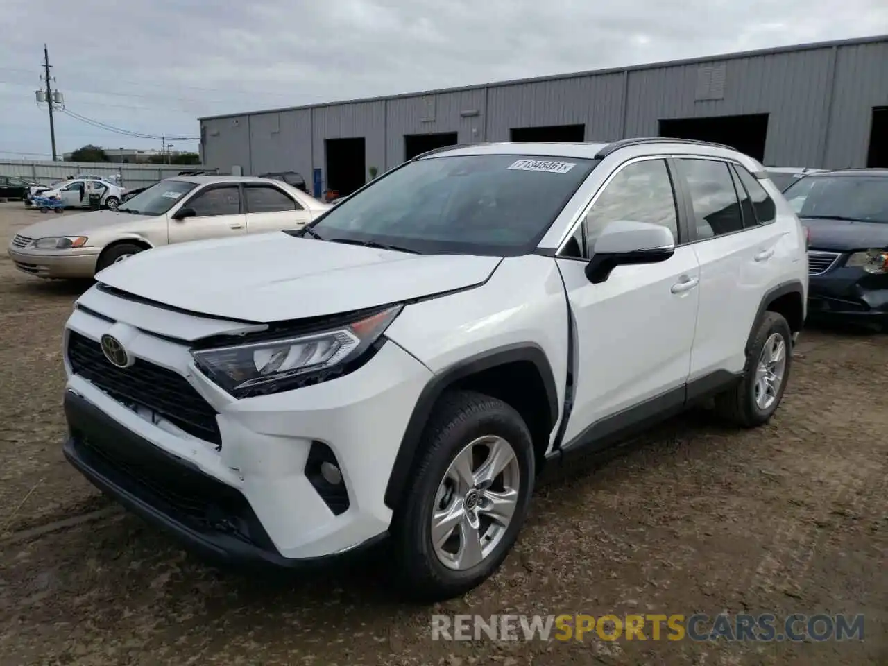 2 Photograph of a damaged car 2T3W1RFV2MC167896 TOYOTA RAV4 2021