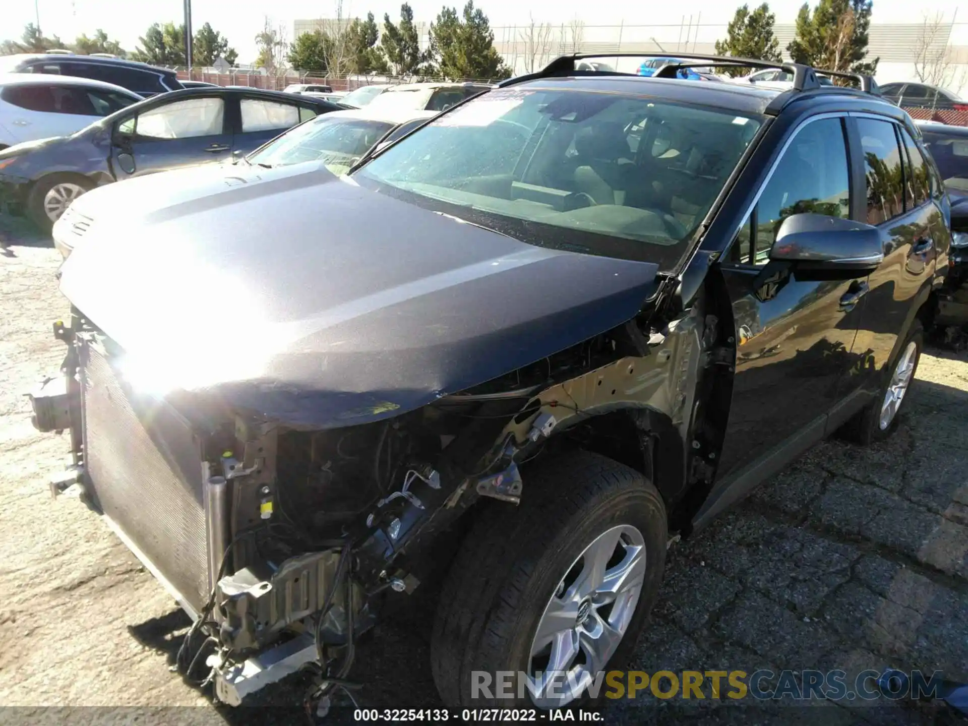 2 Photograph of a damaged car 2T3W1RFV2MW104652 TOYOTA RAV4 2021