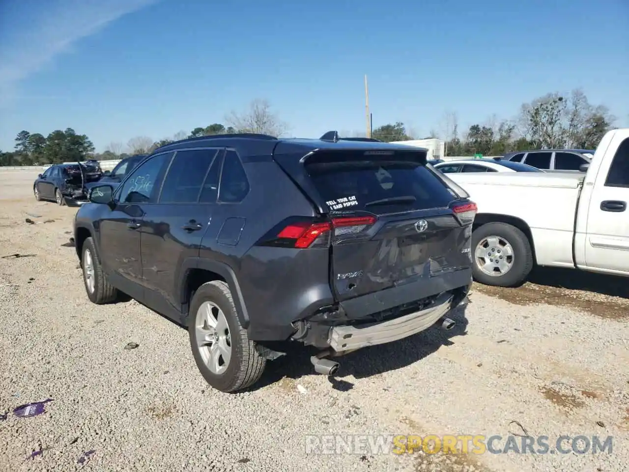 3 Photograph of a damaged car 2T3W1RFV2MW107048 TOYOTA RAV4 2021